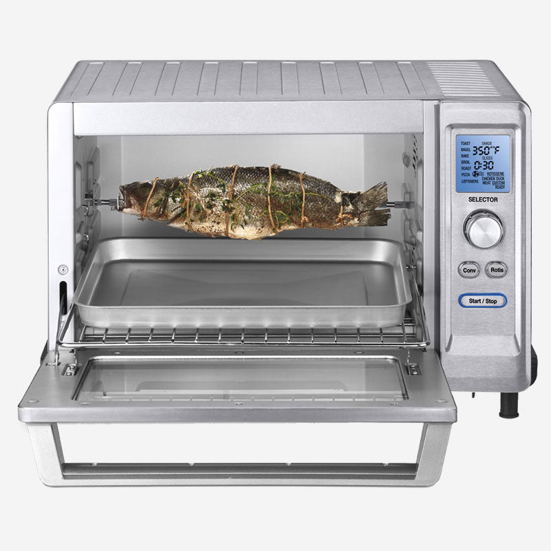 Cuisinart TOB-200FR Rotisserie Convection Toaster Oven, Stainless Steel - Certified Refurbished