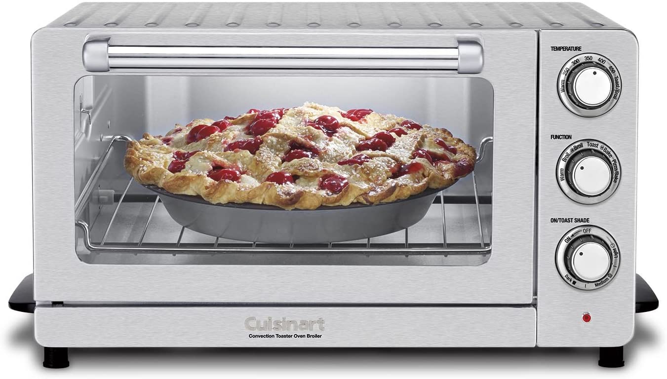 Cuisinart TOB-60N Convection Toaster Oven Broiler Chrome - Certified Refurbished