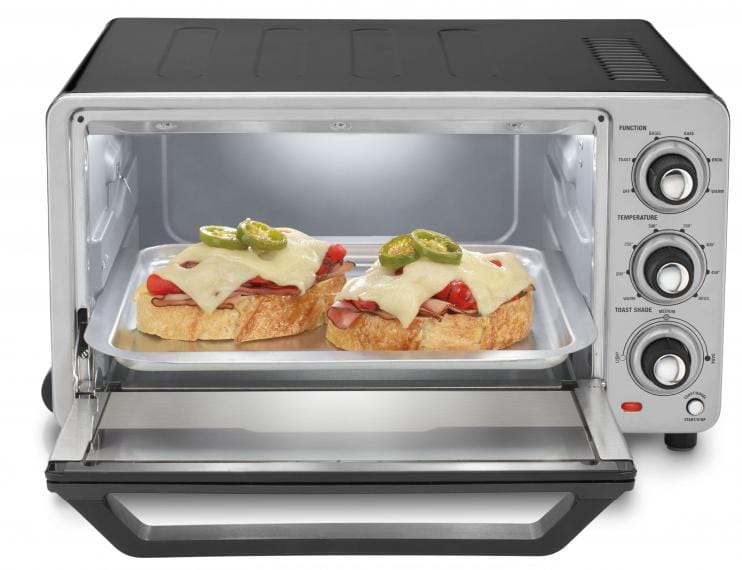 Cuisinart Custom Classic Toaster Oven Broiler, Silver