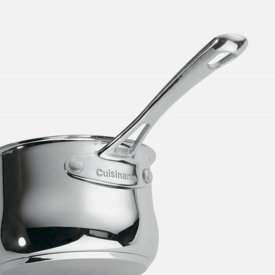Cuisinart 1 Quart Saucepan with Cover, Silver
