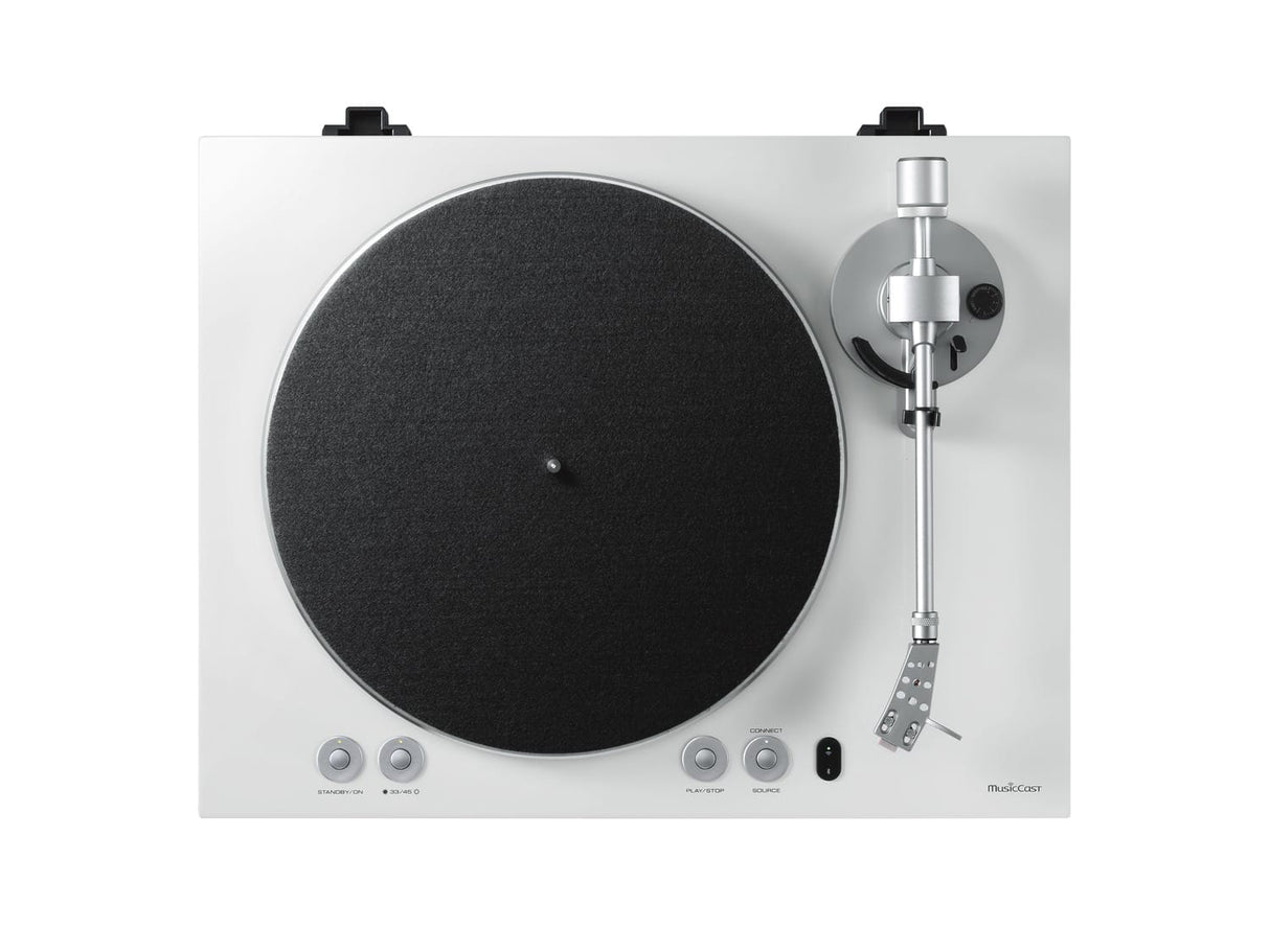 Yamaha TT-N503WH VINYL 500 Turntable, Bluetooth, White - Certified Refurbished