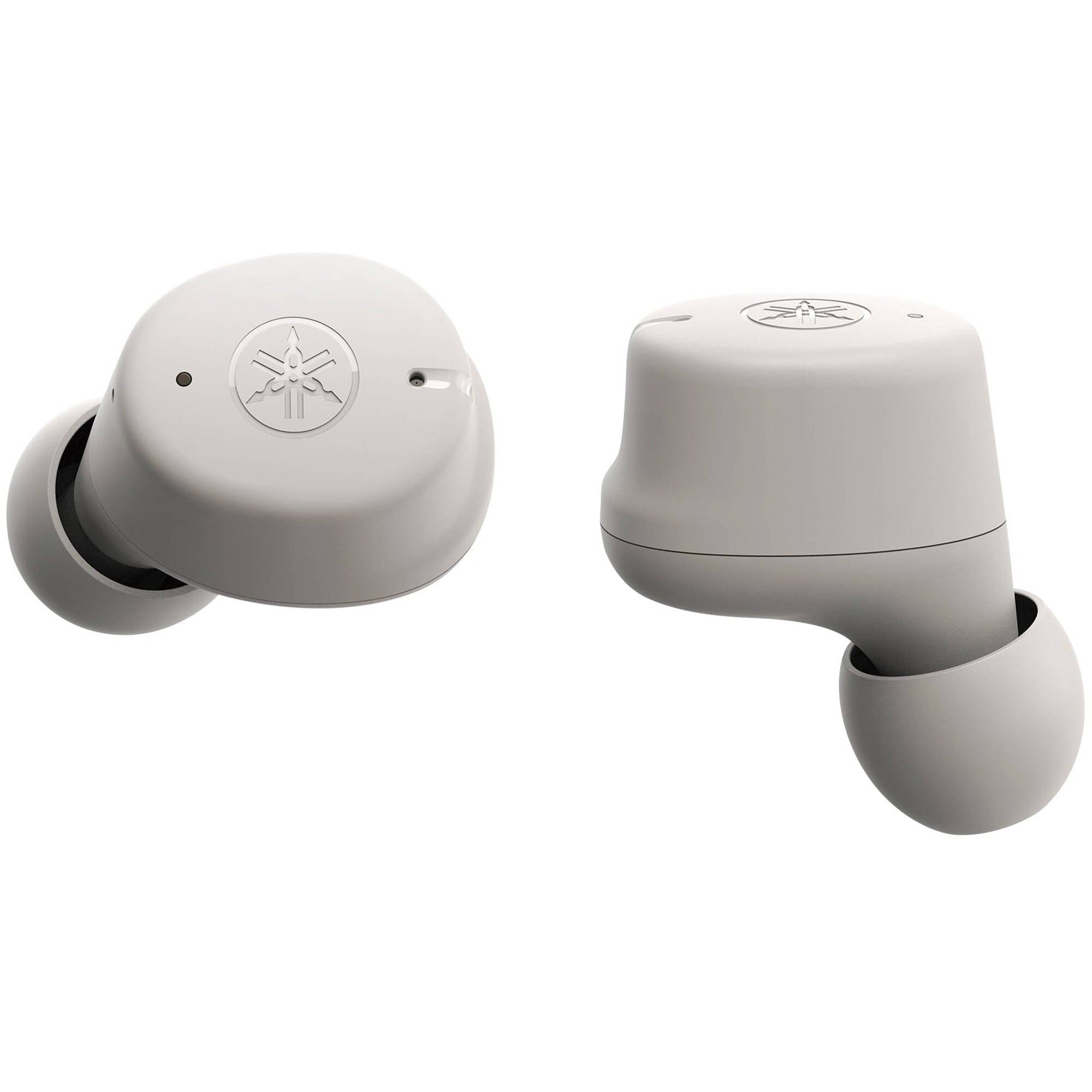 Yamaha True Sound Wireless Water Resistant Earbuds, Beige