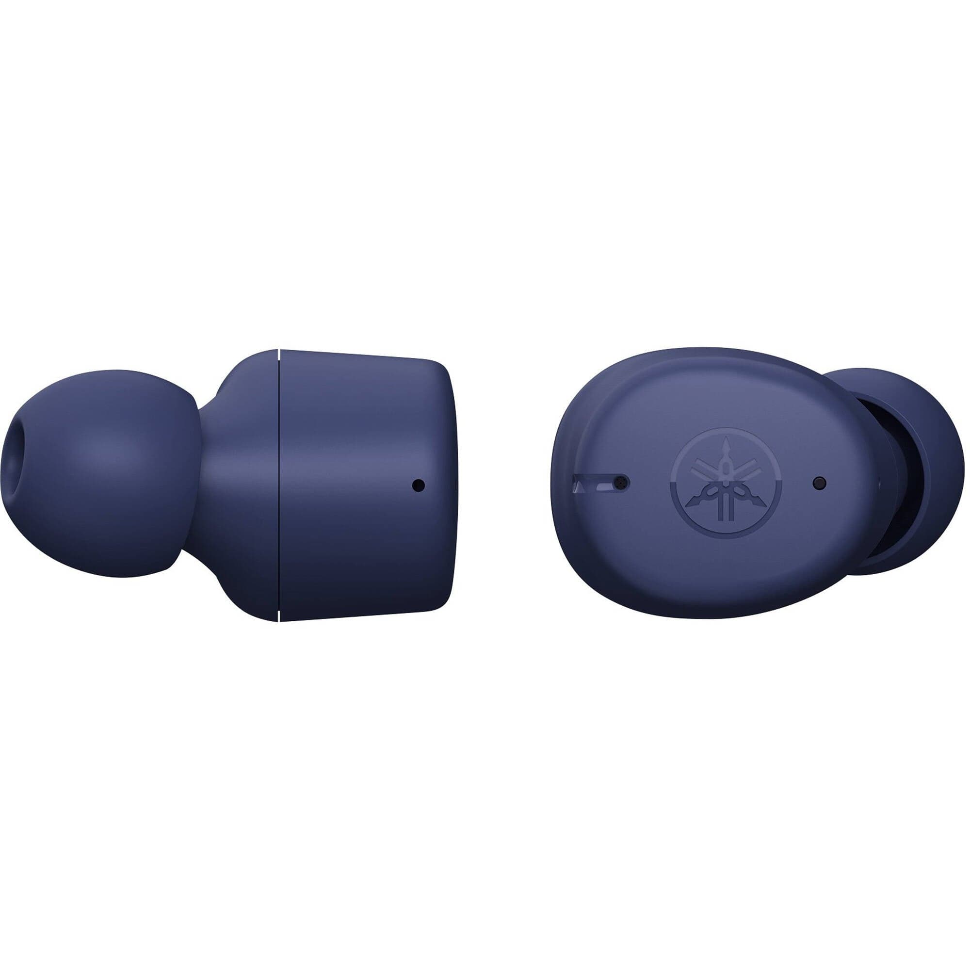 Yamaha True Sound Wireless Water Resistant Earbuds, Blue