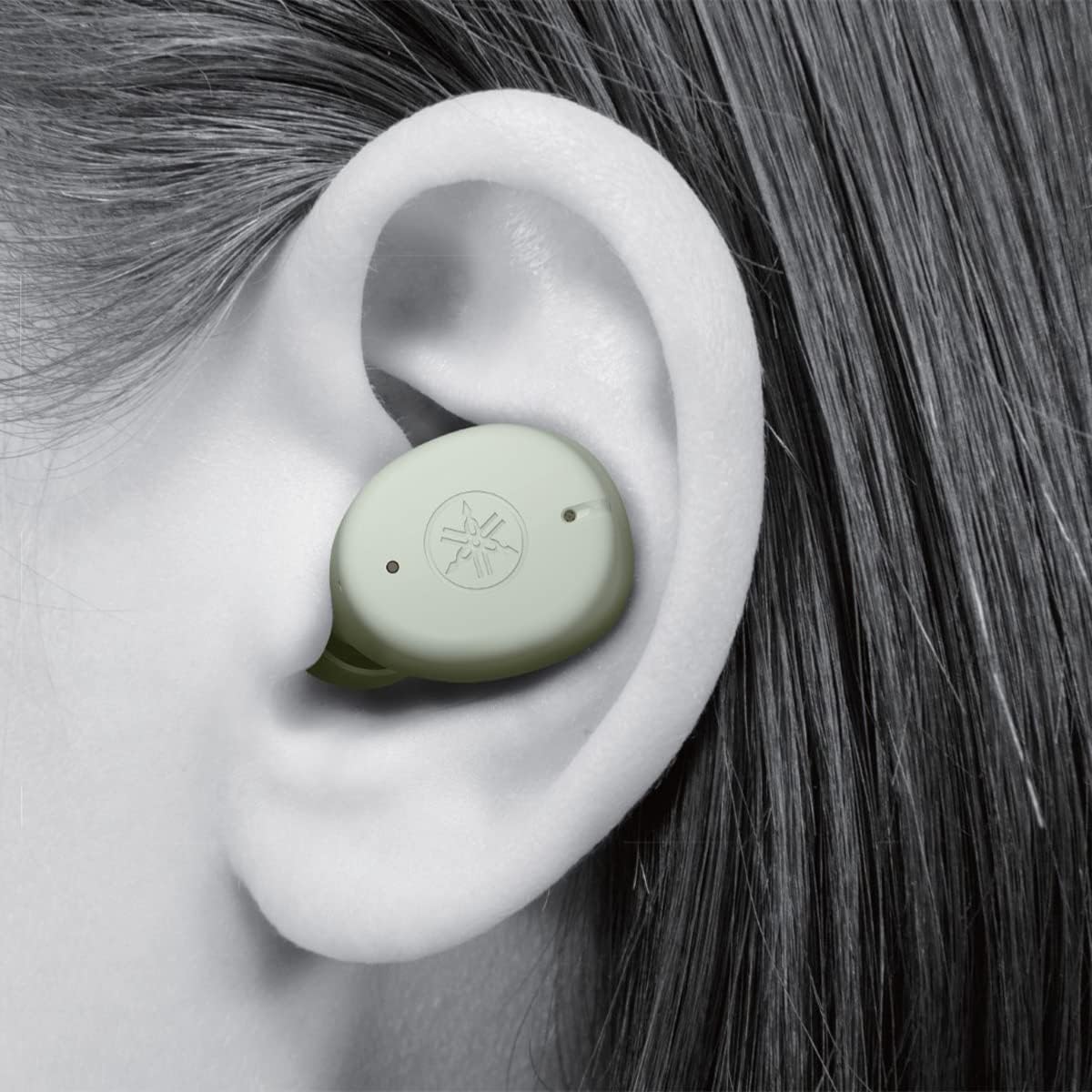 Yamaha True Sound Wireless Water Resistant Earbuds, Green