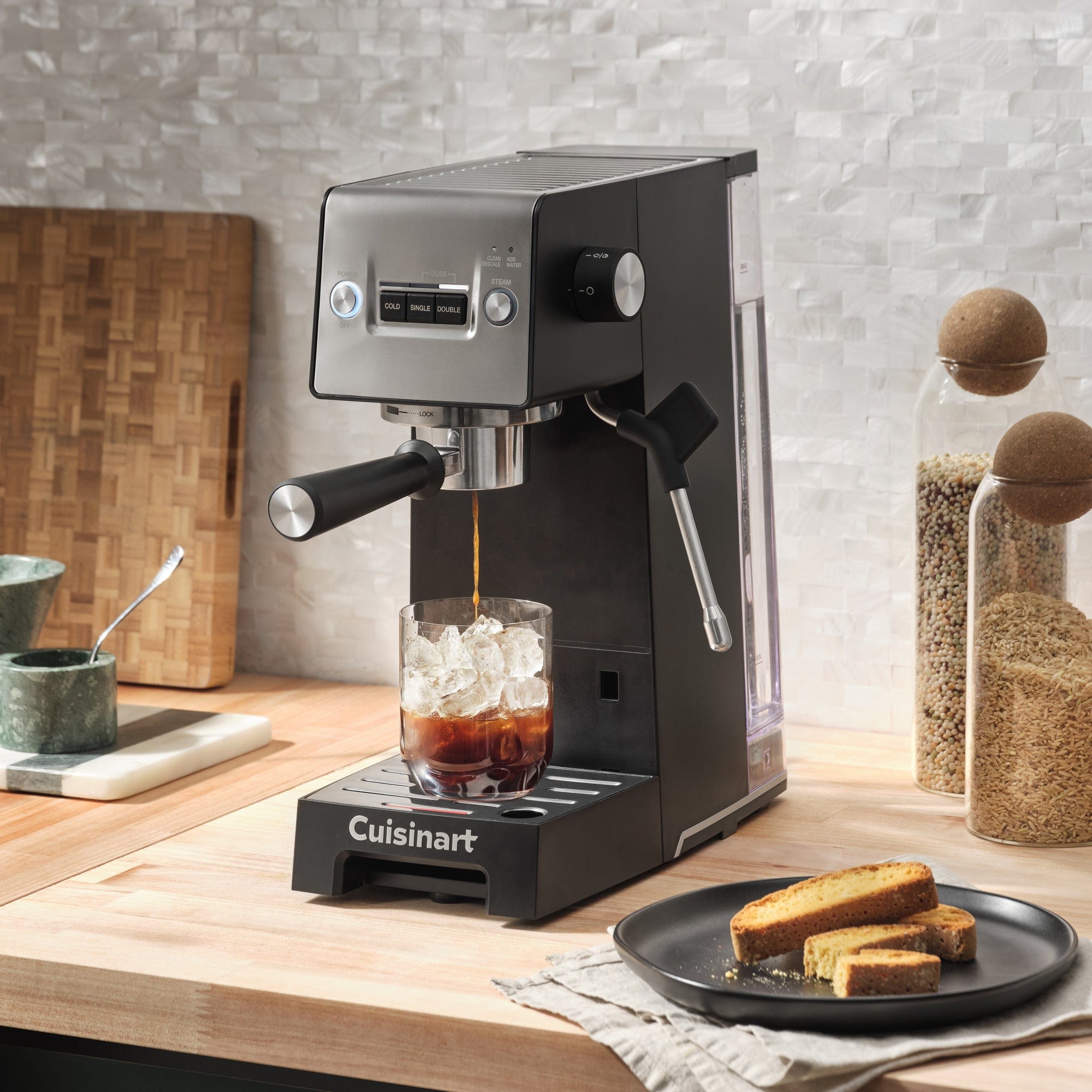 Cuisinart Espresso Bar™ Slim Espresso Machine, Black