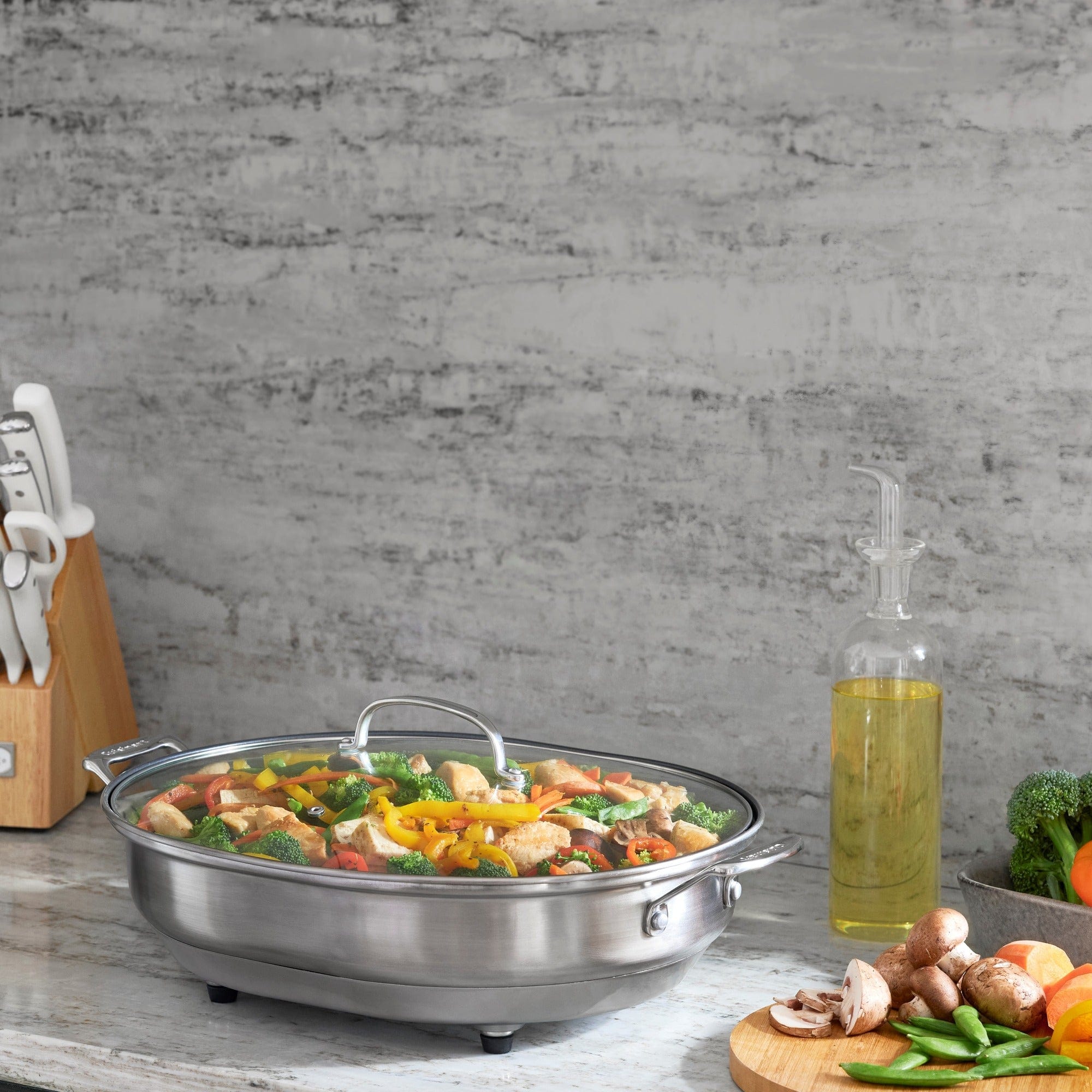 Cuisinart Electric Skillet, Silver