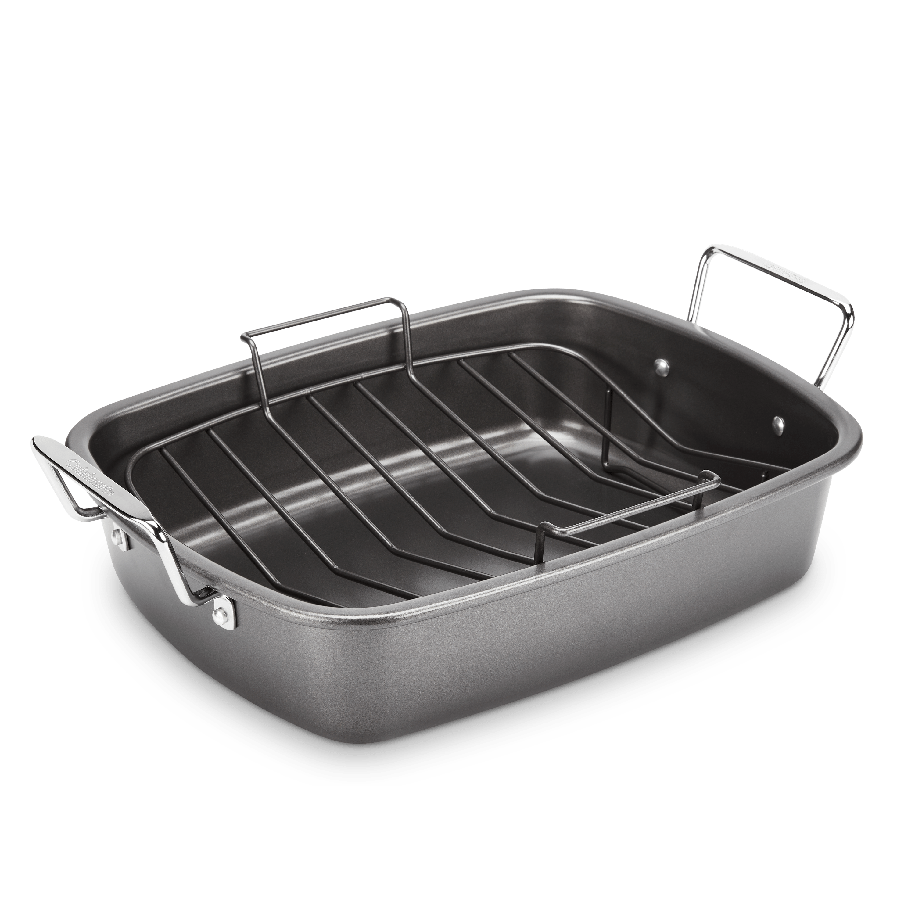 Cuisinart 16″ Roaster with Rack, Gray