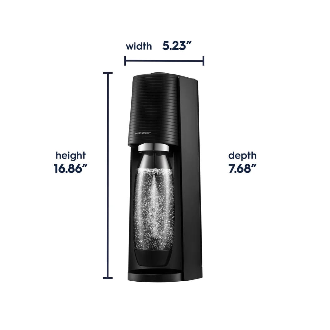 SodaStream Terra Sparkling Water Maker Starter Kit, Black
