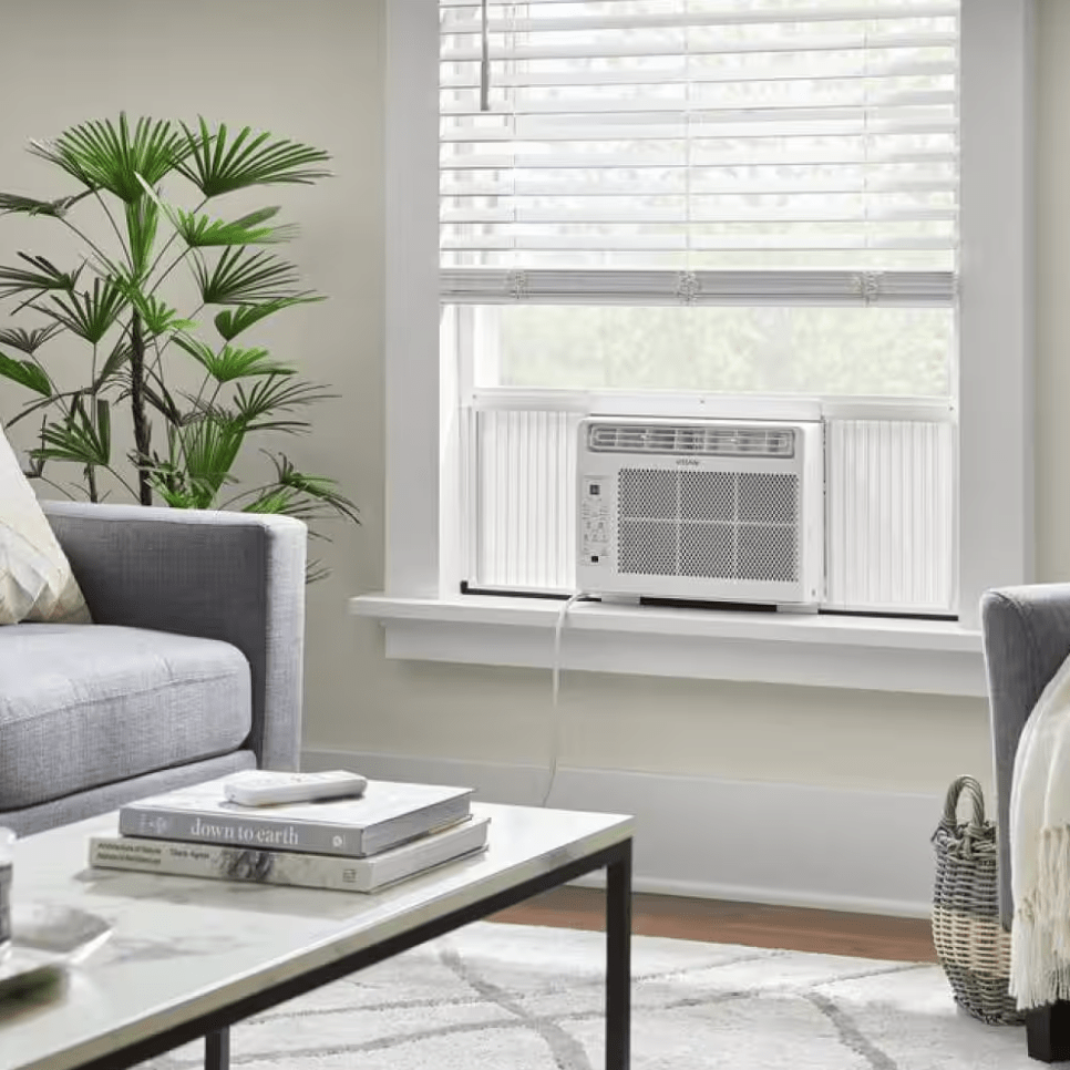 Vissani 5000 BTU 115V Window Air Conditioner for 150 sq. ft. Rooms, White - Certified Refurbished