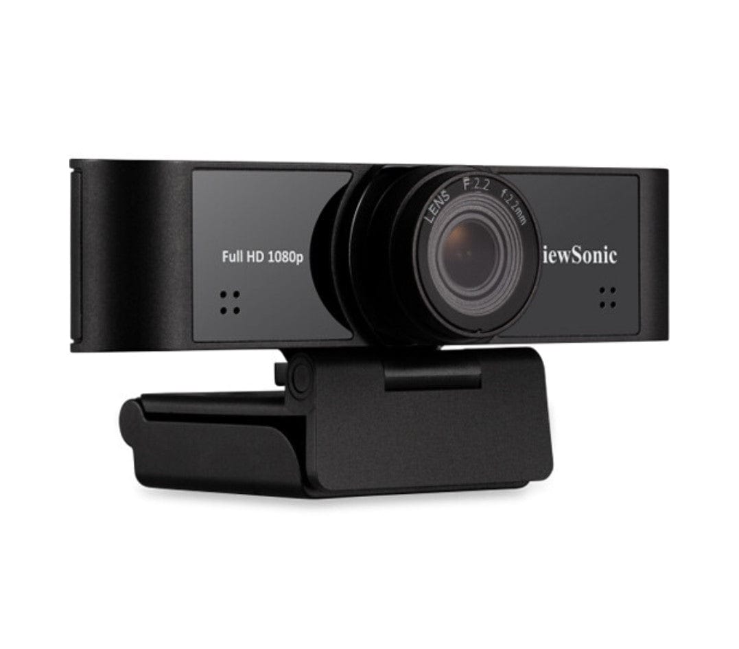 ViewSonic Full HD 1080p Dual Stereo Microphone with Auto Noise Reduction USB Web Camera / Webcam