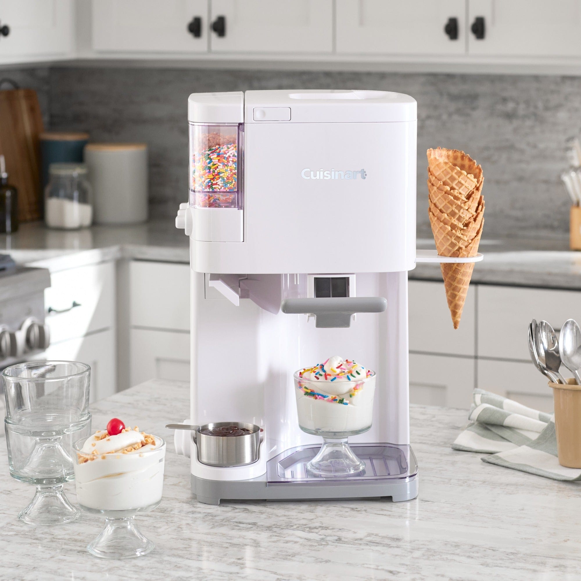 Cuisinart Mix It In™ Soft Serve Ice Cream Maker by Cuisinart®, White