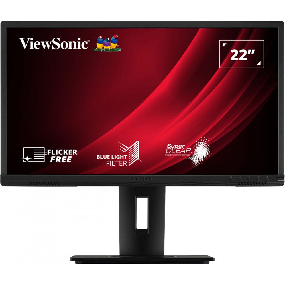ViewSonic 22" 1080p Ergonomic Monitor - Certified Refurbished