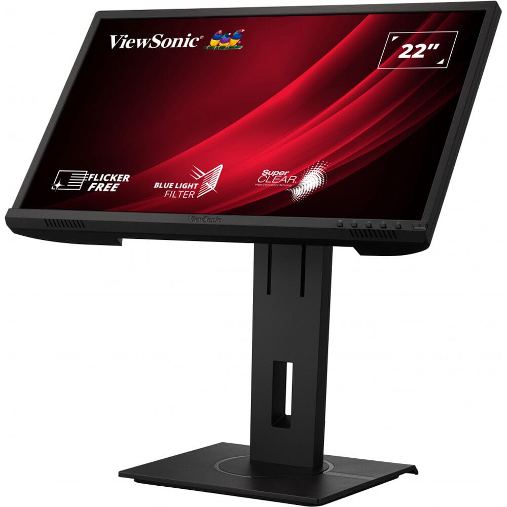 ViewSonic 22" 1080p Ergonomic Monitor - Certified Refurbished