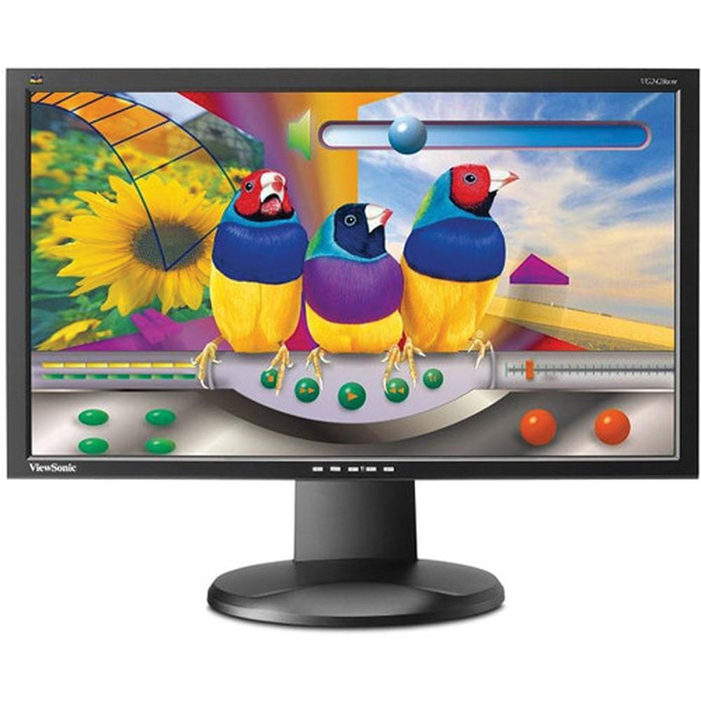 ViewSonic 24" 1080p DVI, VGA Ergonomic Monitor