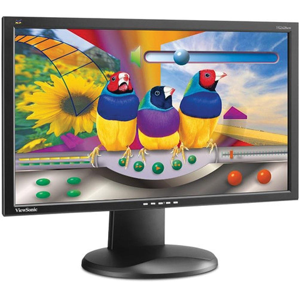 ViewSonic 24" 1080p DVI, VGA Ergonomic Monitor