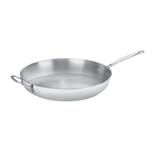Cuisinart Chef's Classic™ Stainless 14" Skillet with Helper Handle, Silver