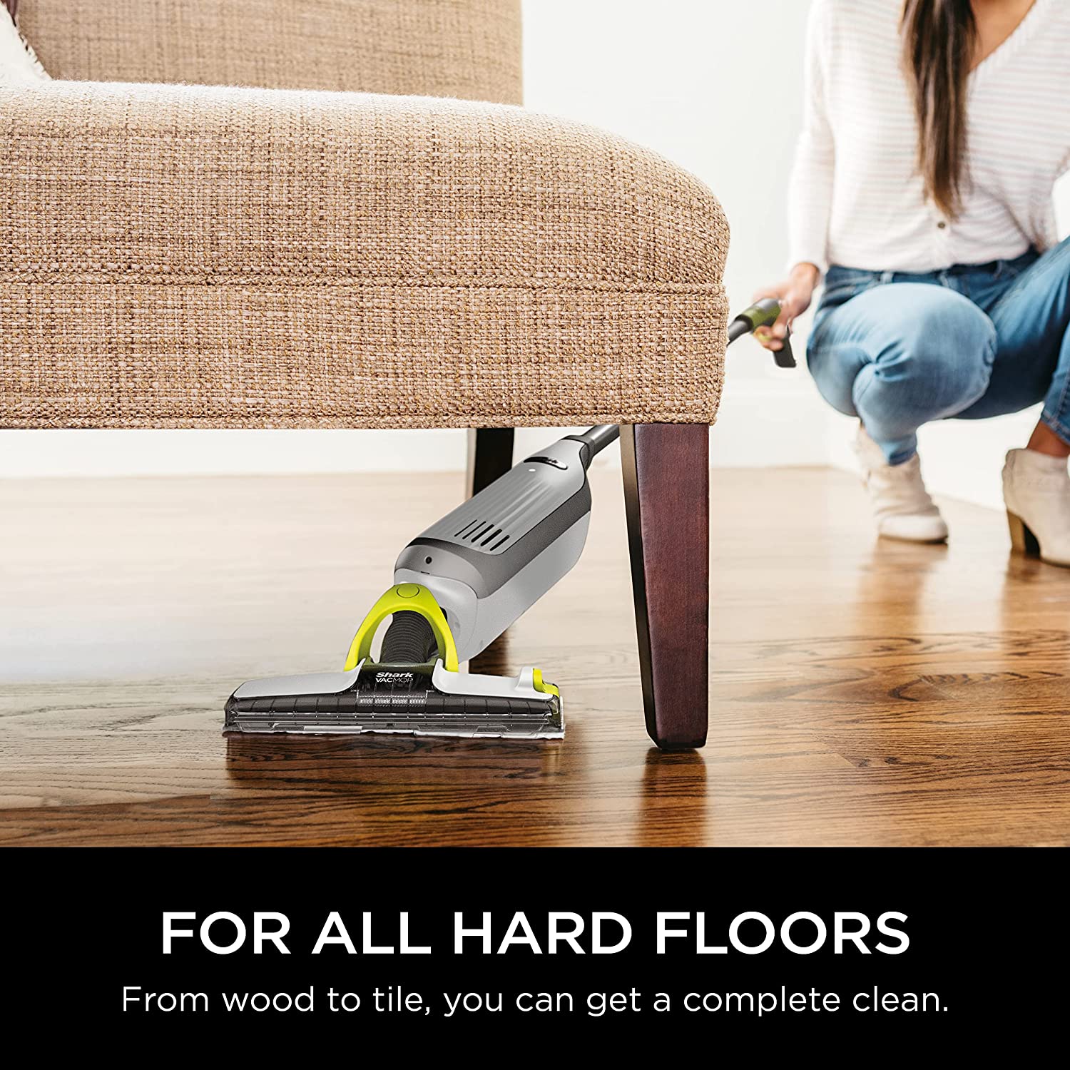 Shark VACMOP Cordless Hard Floor Vacuum Mop