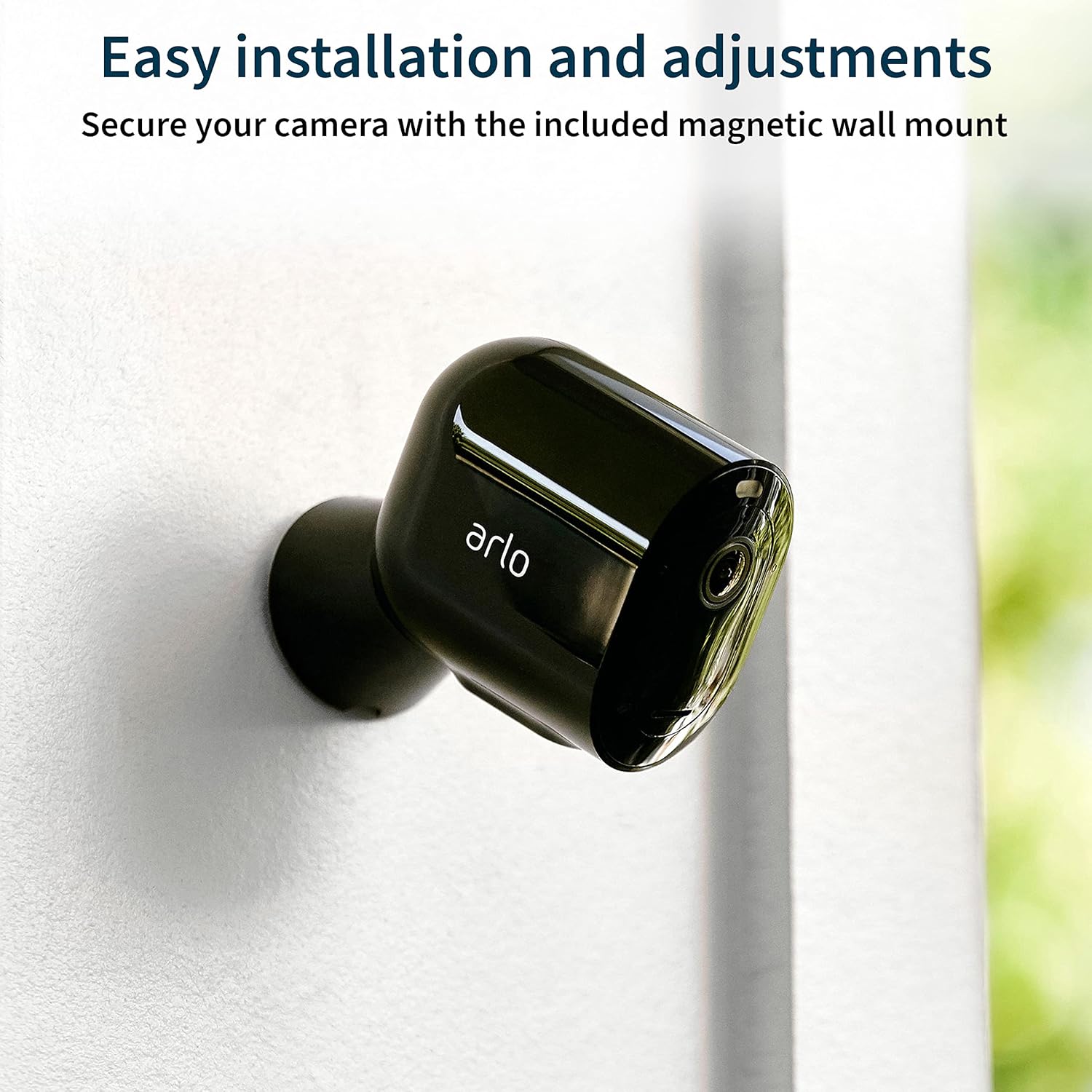 Arlo Pro 4 Spotlight WiFi Security & Surveillance Camera, Black - Certified Refurbished