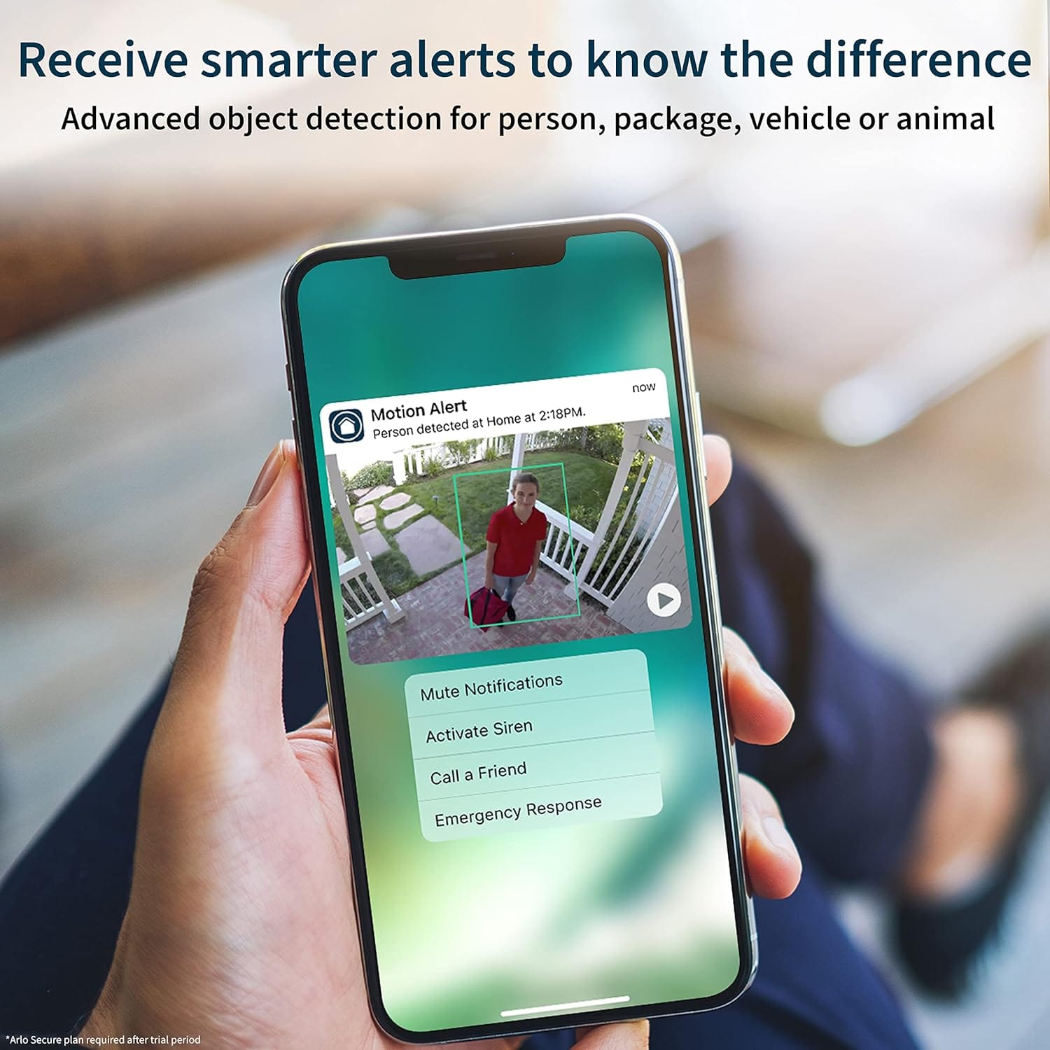 Arlo Pro 4 Spotlight WiFi Security & Surveillance Camera, Black - Certified Refurbished