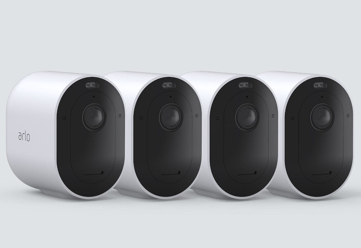 Arlo Pro 4 Series 2K HDR Spotlight Security & Surveillance Camera, 4-Pack - Certified Refurbished