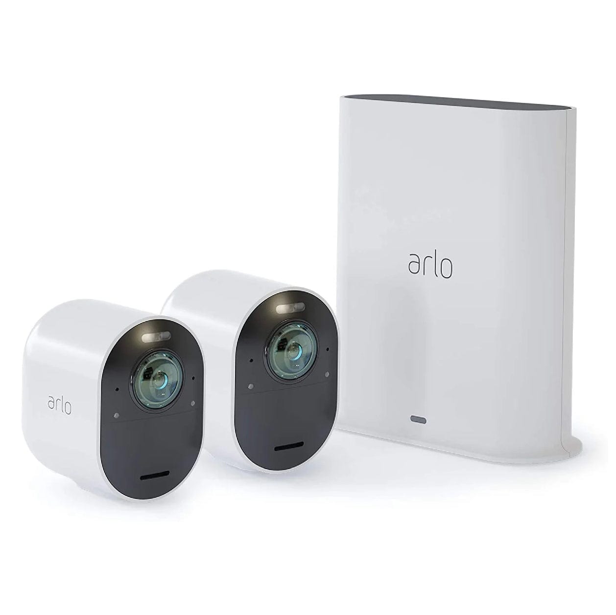 Arlo Ultra 4K WiFi 2-Camera Wireless Smart Security & Surveillance System - Certified Refurbished