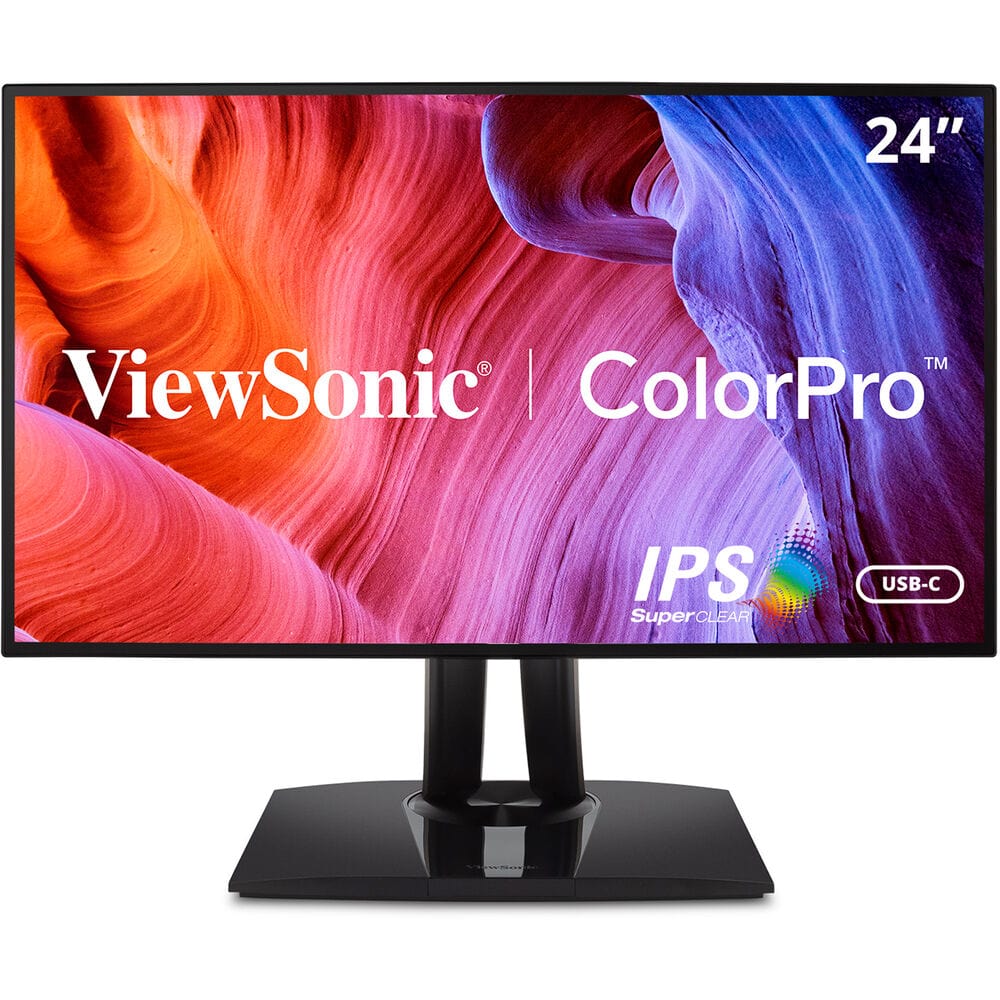 ViewSonic 24" Premium IPS 1080p Advanced Ergonomics Monitor - Certified Refurbished