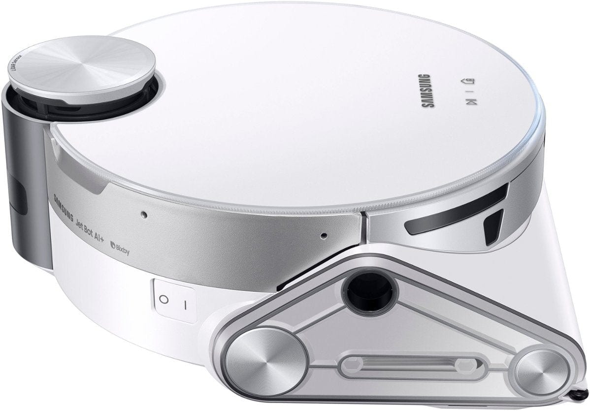 Samsung Jet Bot AI+ Robot Vacuum White - Certified Refurbished