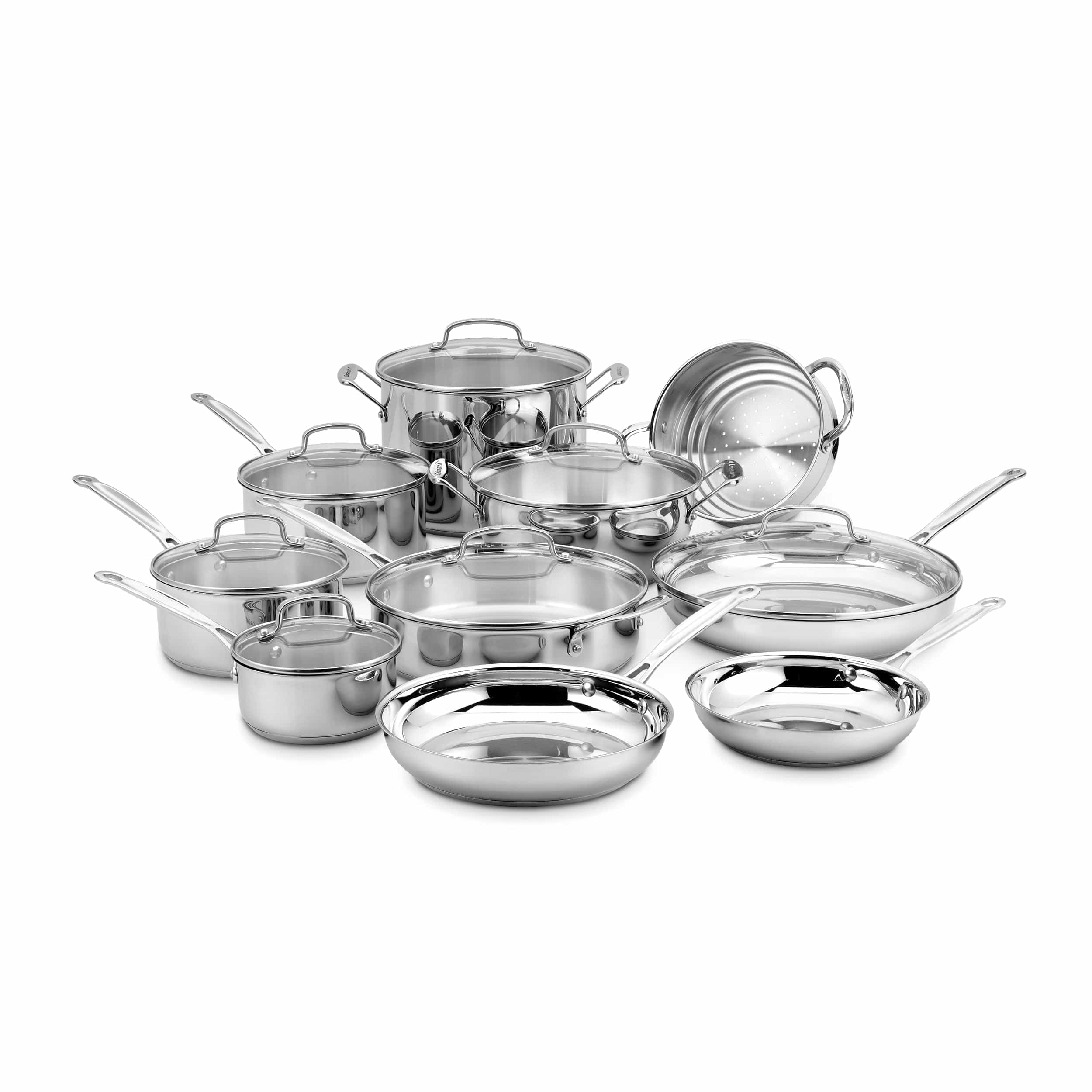 Cuisinart Chef's Classic™ Stainless 17 Piece Chef's Classic Stainless Set, Silver