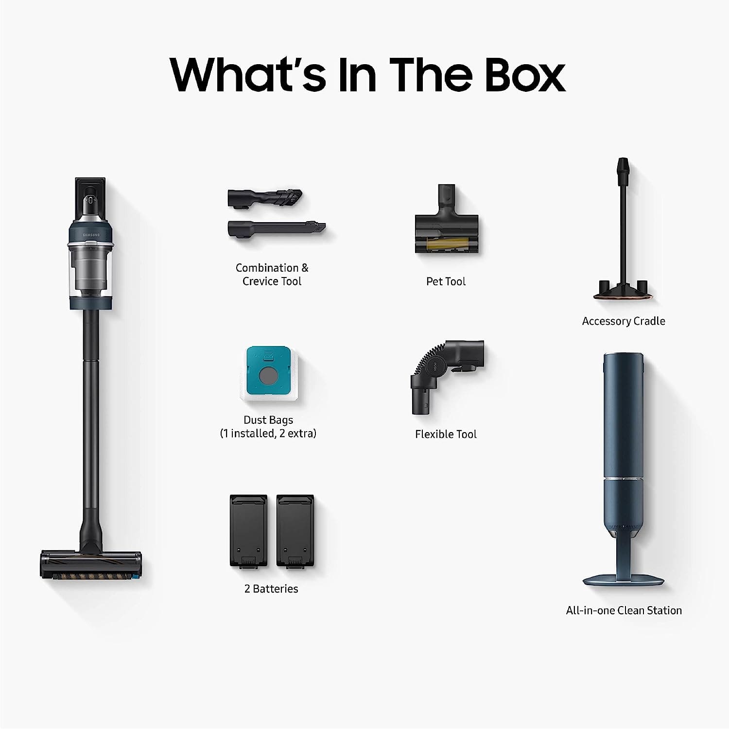 Samsung Bespoke Jet Stick Vacuum Blue - Certified Refurbished