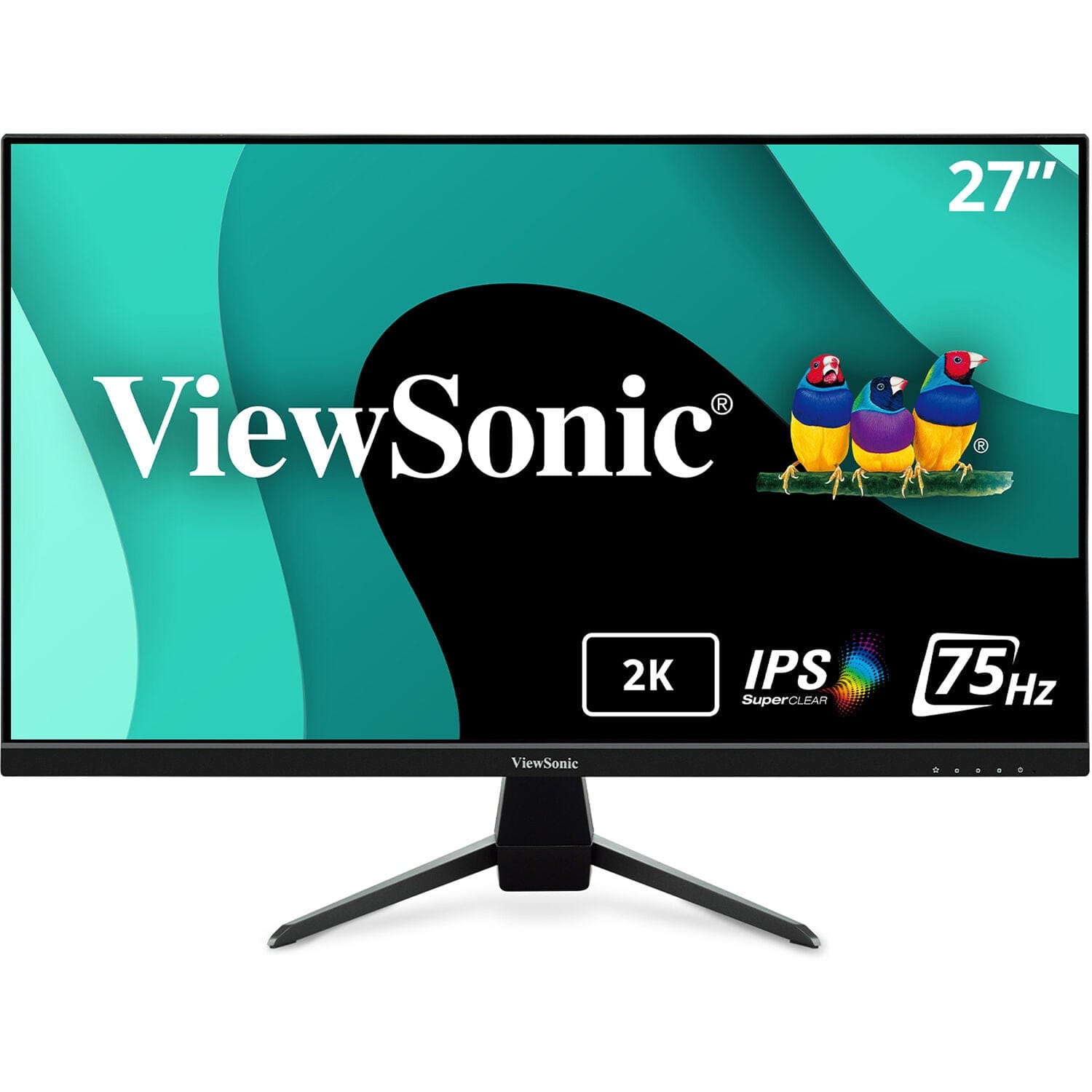 ViewSonic VX2767U-2K 27" 1440p HDR 65W USB C IPS Monitor - Certified Refurbished
