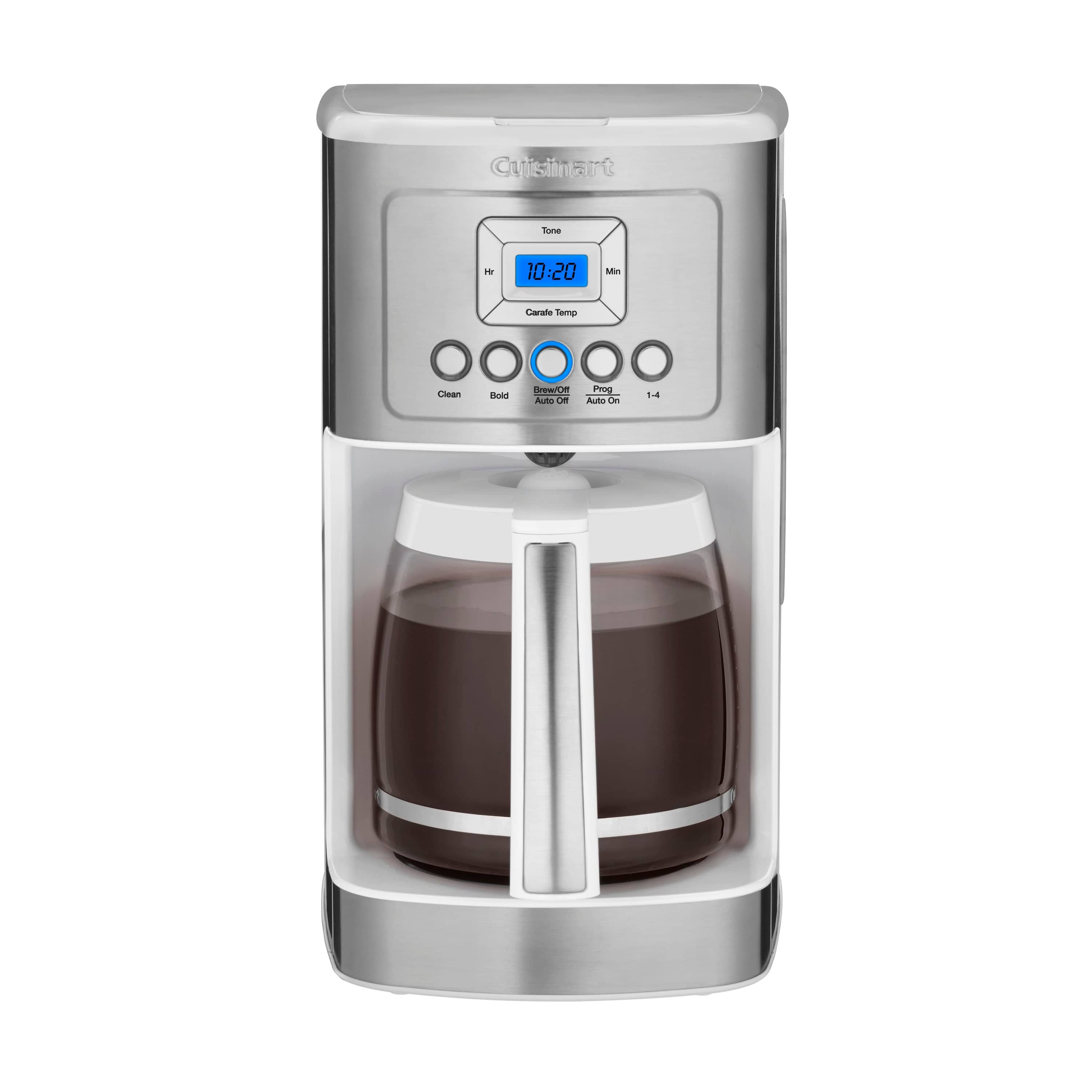 Cuisinart 14 Cup Programmable Coffee Maker, White