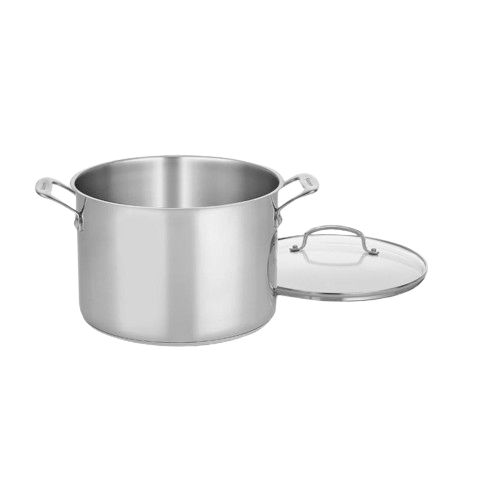 Cuisinart Chef's Classic™ Stainless 10 Quart Stockpot with Cover, Silver