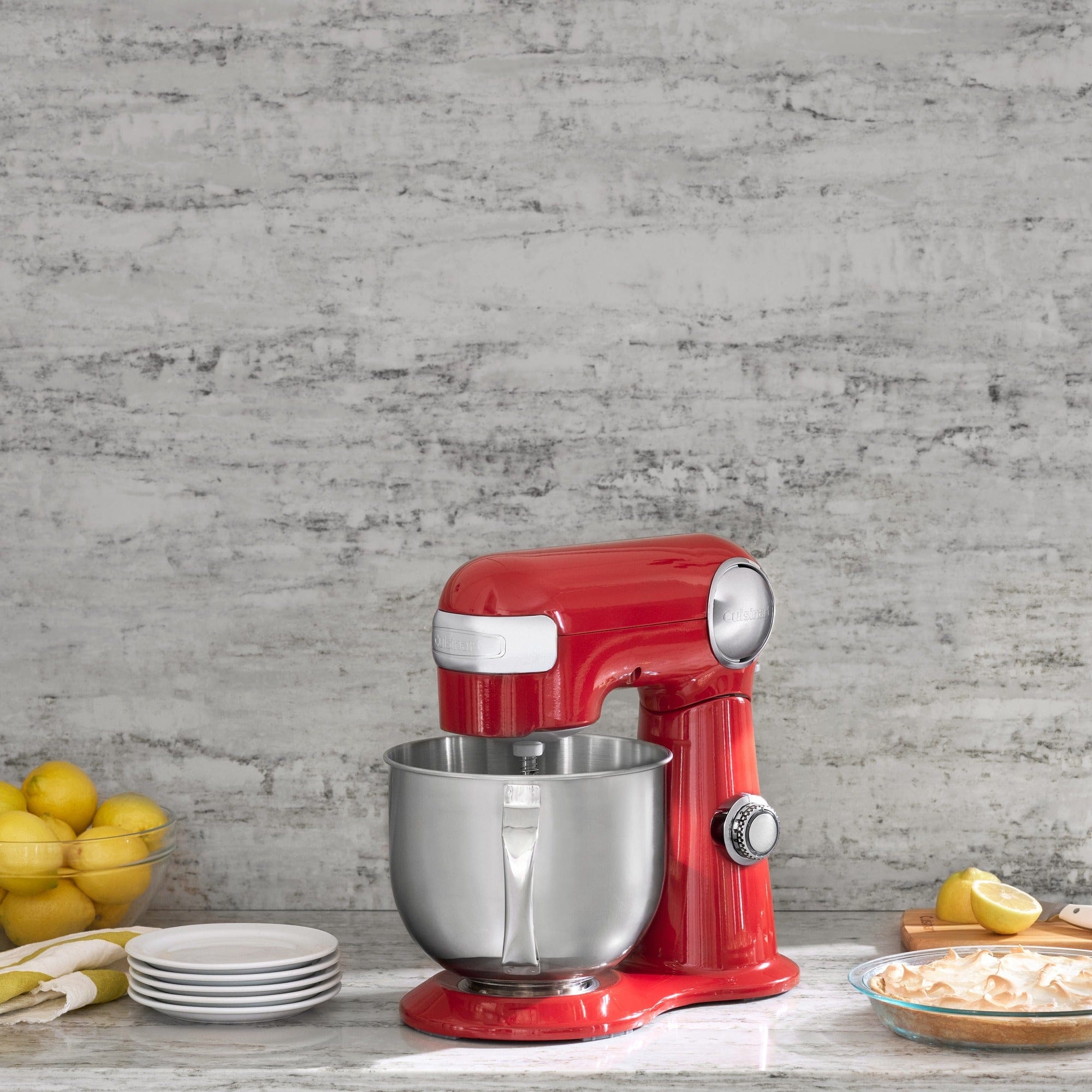 Cuisinart Precision Master 5.5-Quart Stand Mixer, Red