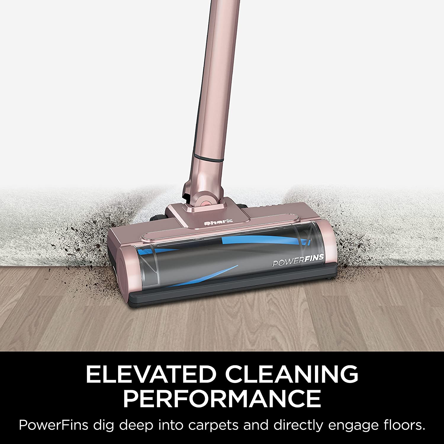 Shark Wandvac Ultra-Lightweight Powerful Cordless Stick Vacuum, Mauve