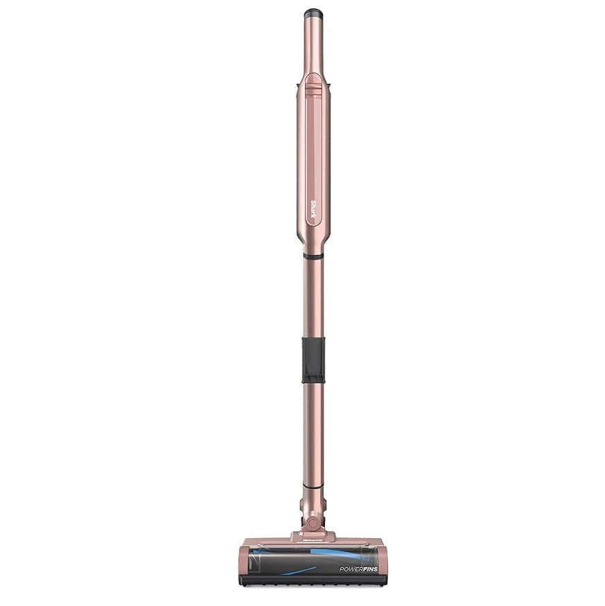 Shark Cordless Stick Vacuum with Charging Dock, Rose Gold - Open Box