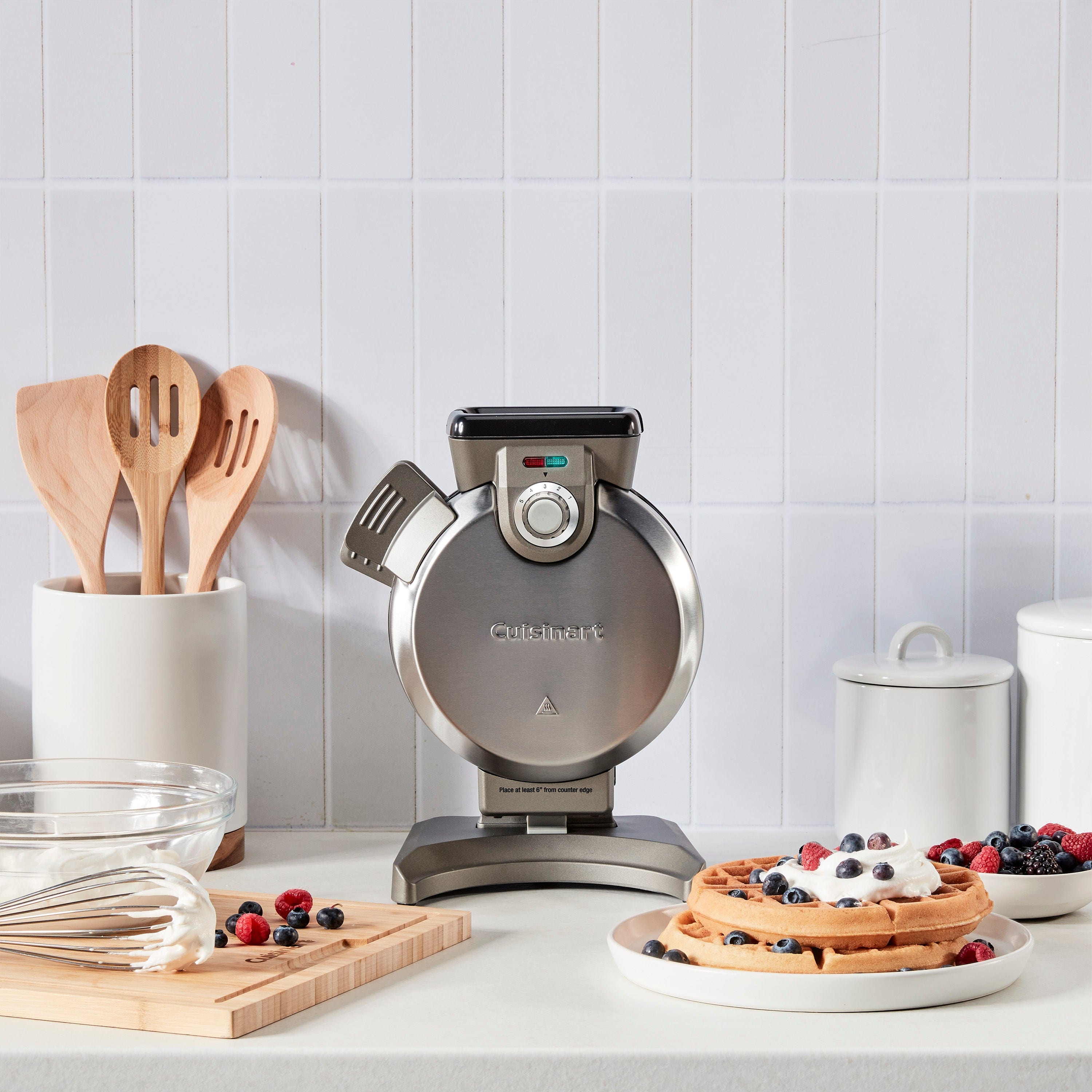 Cuisinart Vertical Waffle Maker, Silver