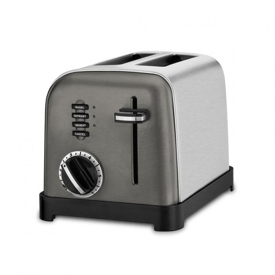Cuisinart 2 Slice Metal Classic Toaster, Black