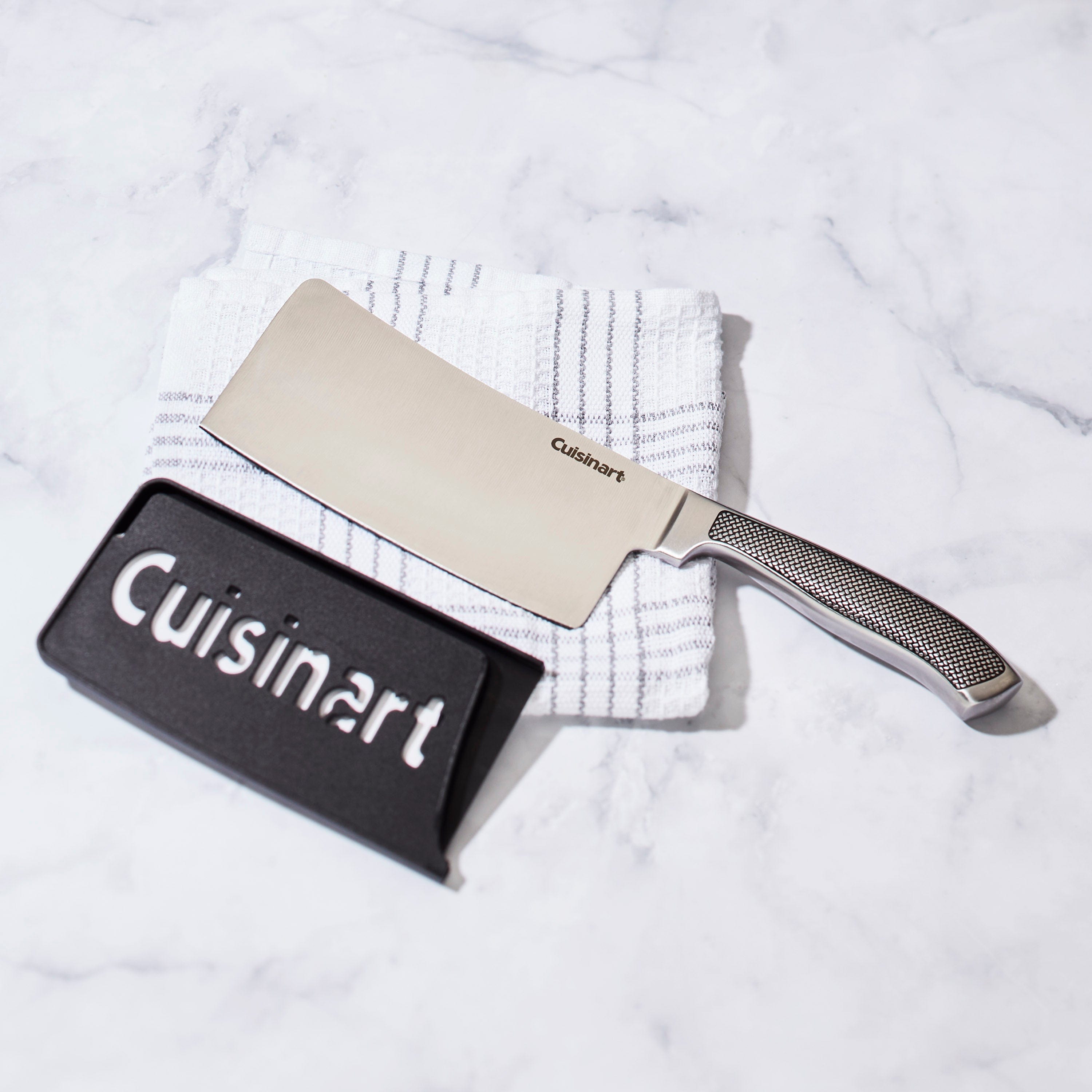 Cuisinart 7” Stainless Steel Cleaver Knife – Graphix Collection, Silver