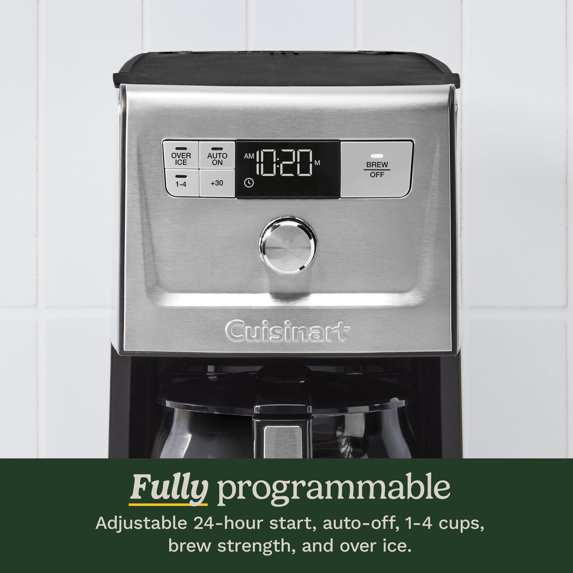 Cuisinart 14-Cup PerfecTemp® 14-Cup Coffee Maker with Over Ice, Silver