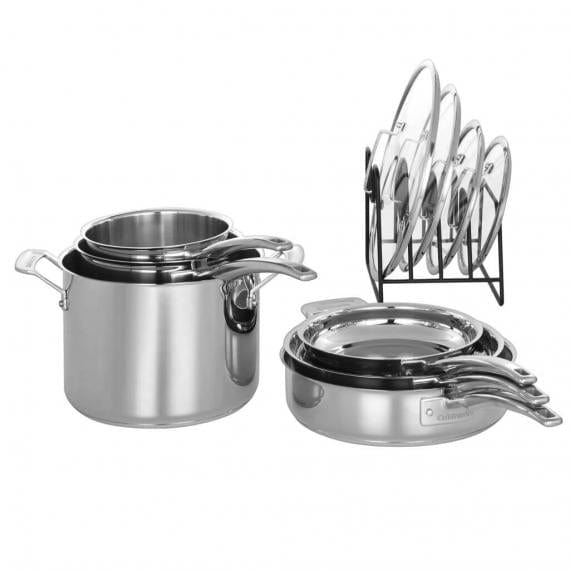 Cuisinart Smartnest Stainless Steel 11 Piece Set, Silver