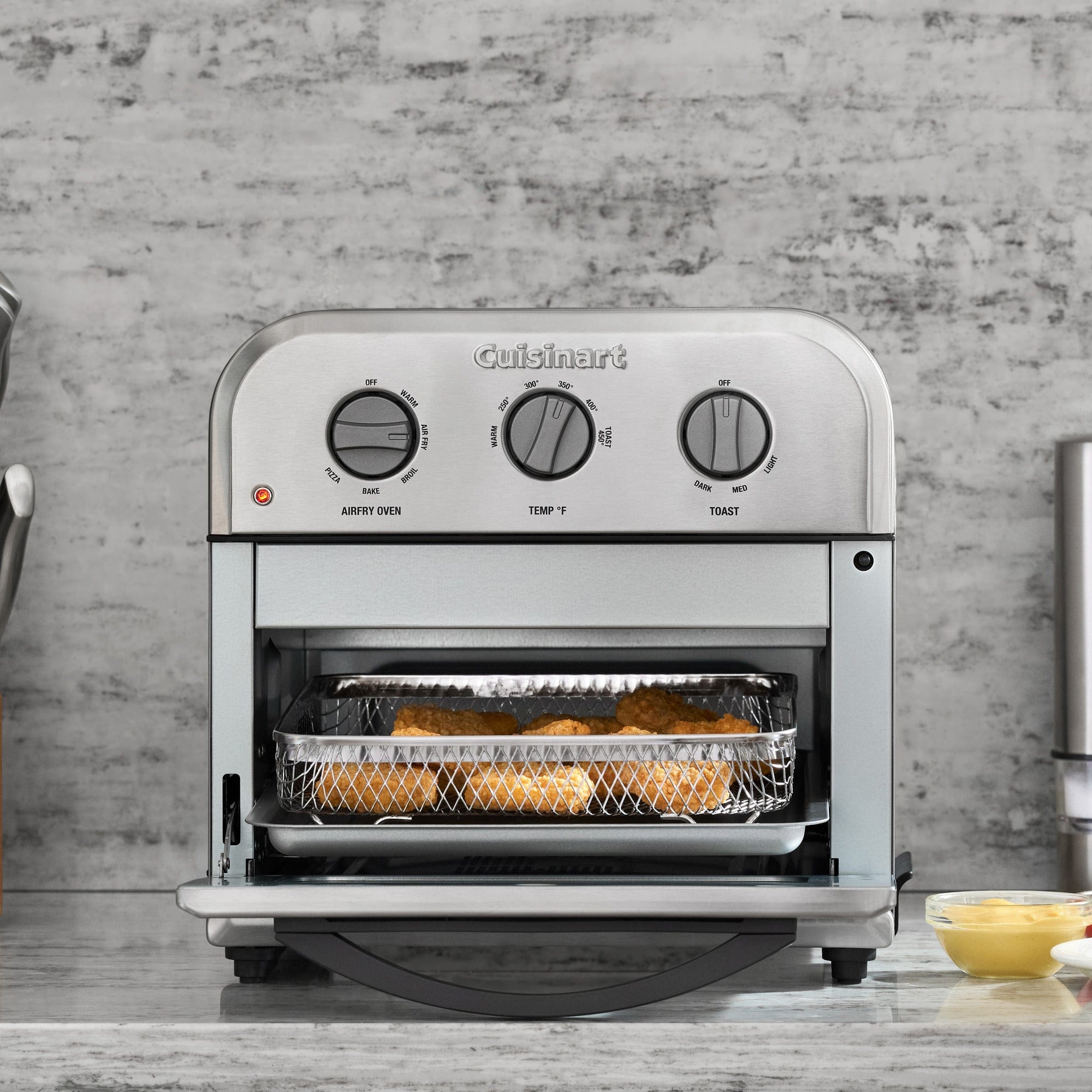 Cuisinart Compact Air Fryer Toaster Oven, Silver