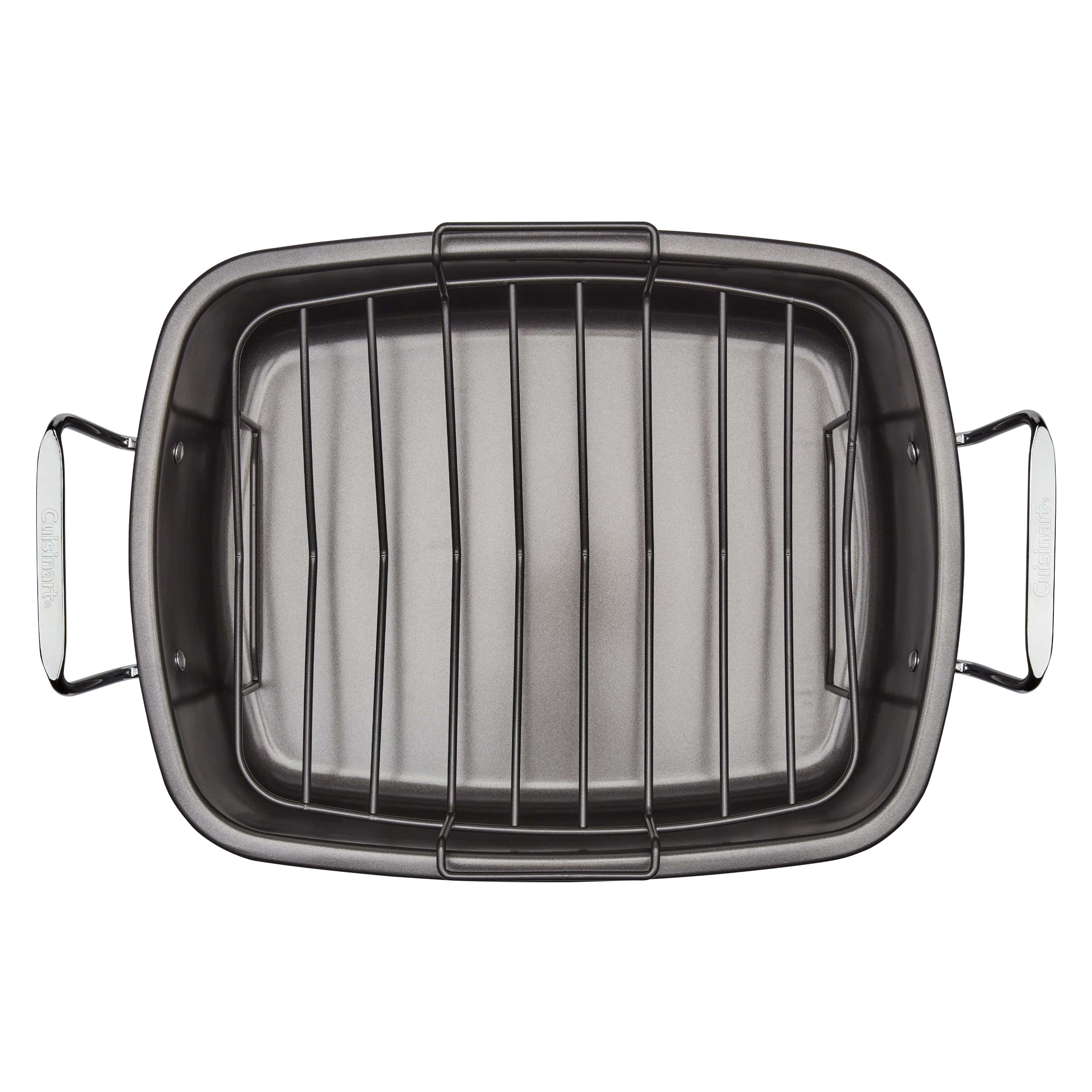Cuisinart 16″ Roaster with Rack, Gray