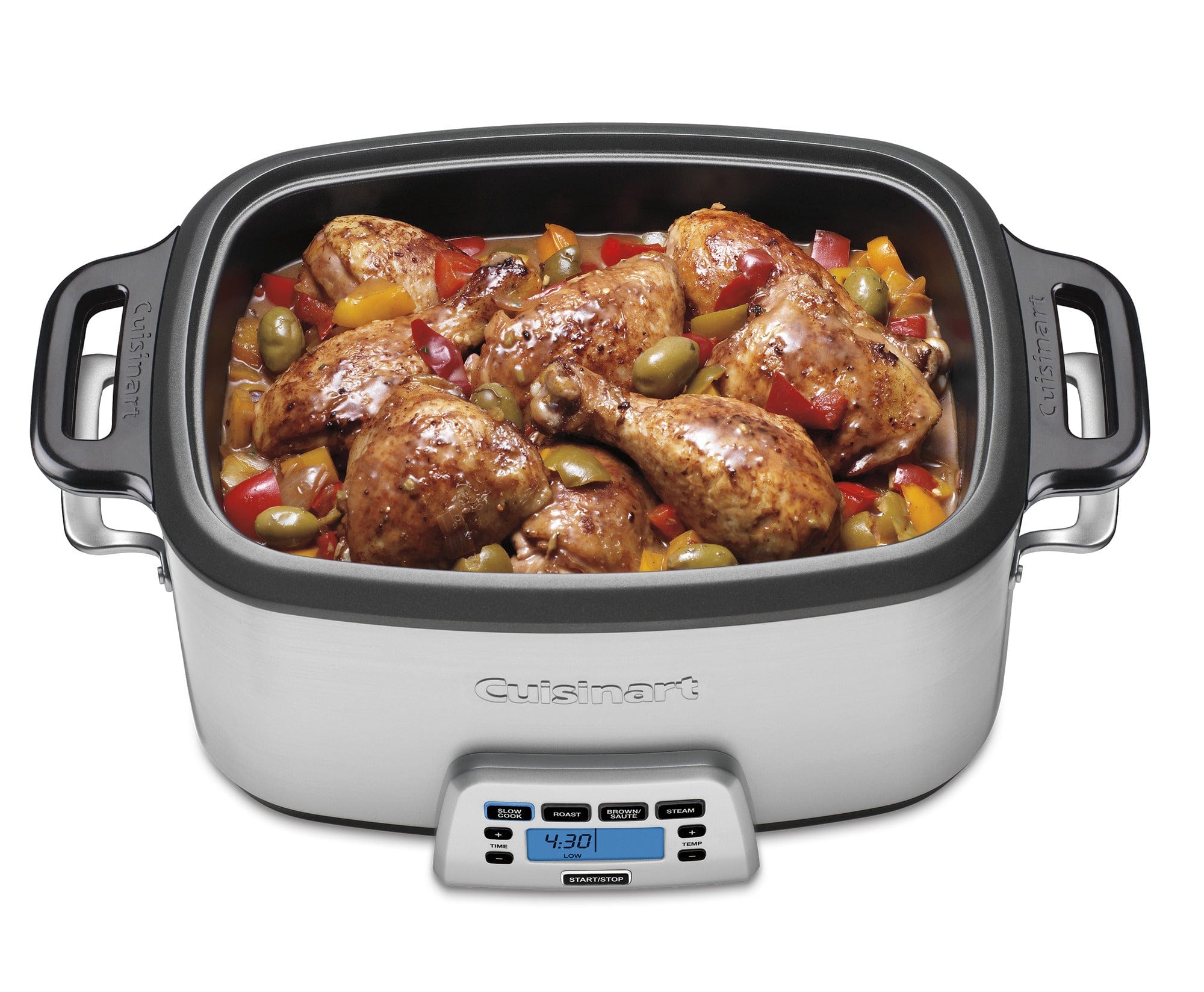 Cuisinart 7-Quart 4-in-1 Cook Central Multicooker, Silver