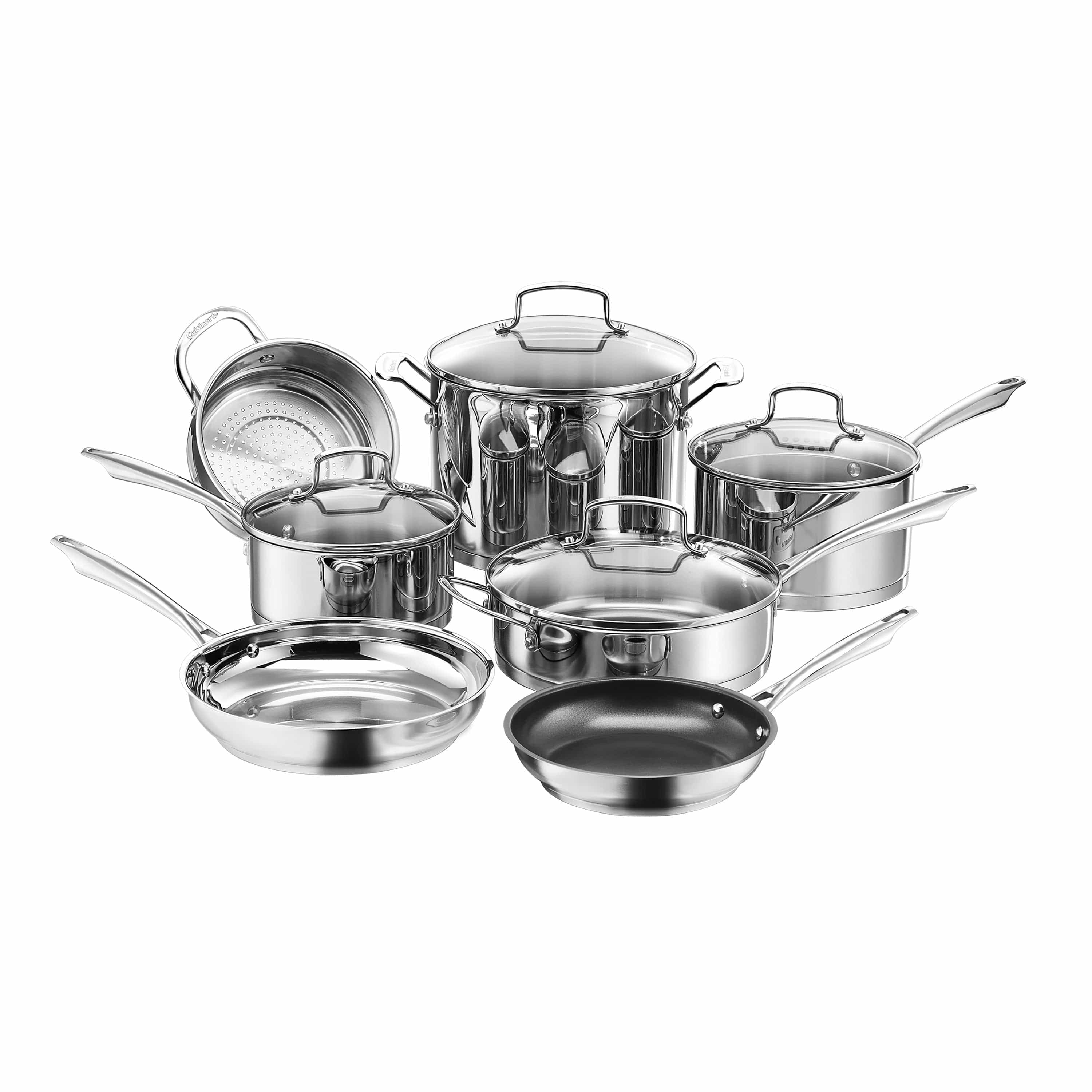 Cuisinart Professional Series™ Cookware 13 Piece Set, Silver