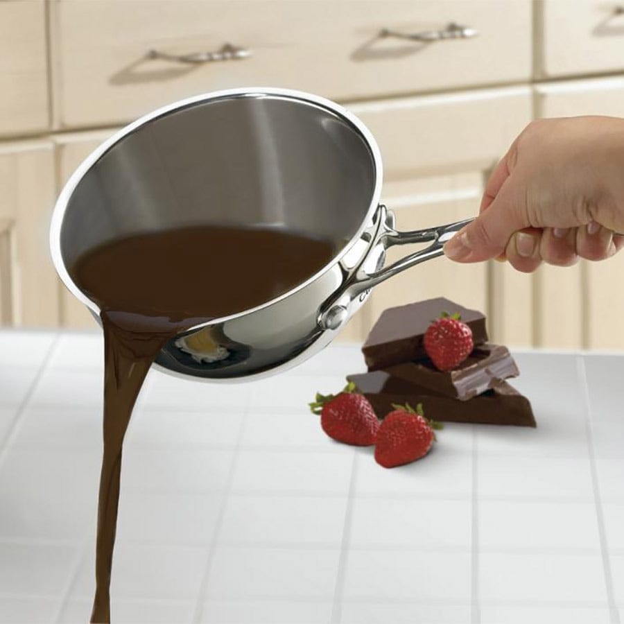 Cuisinart 1 Quart Pour Saucepan, Silver