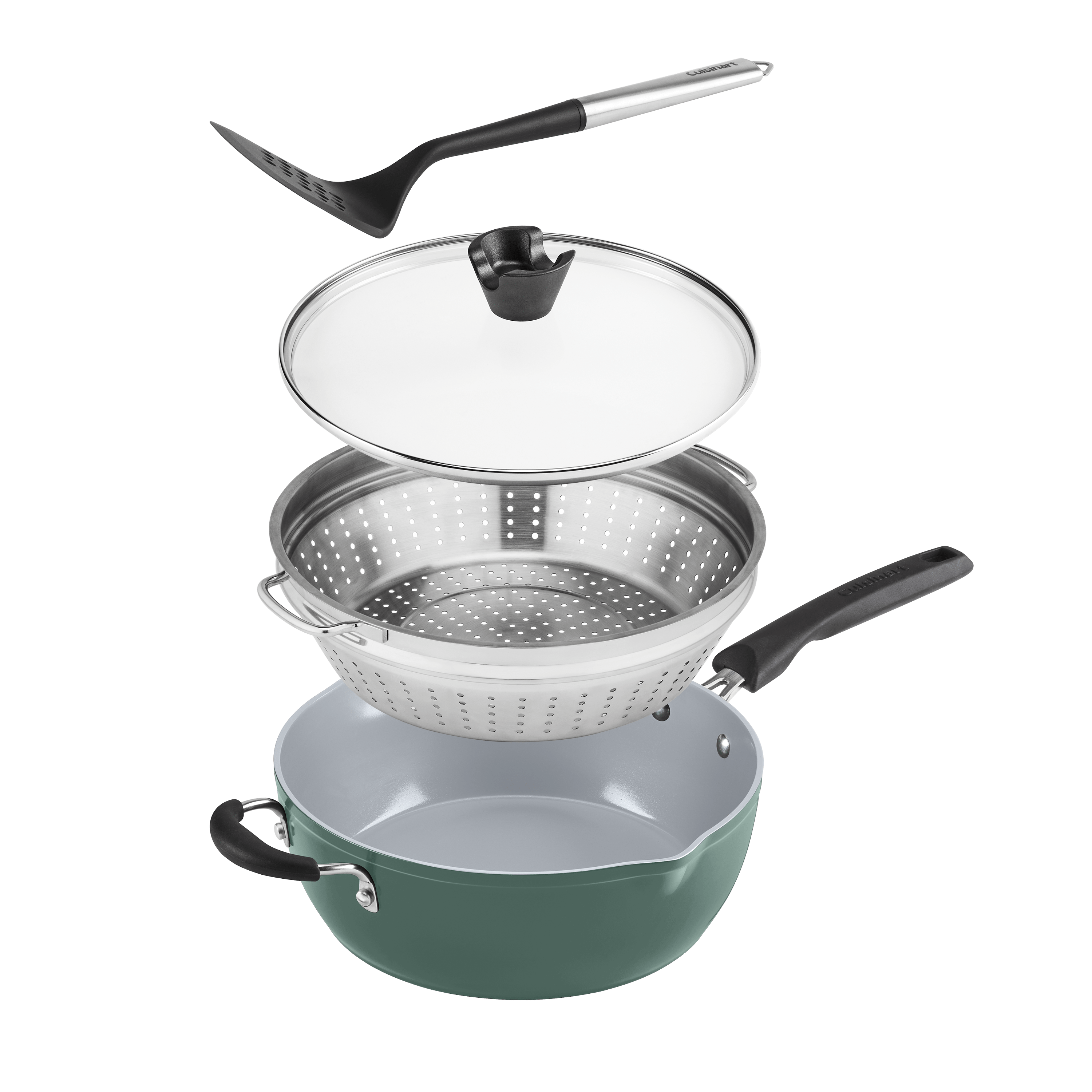 Cuisinart Preferred Pan 4-Pc Set, Sage
