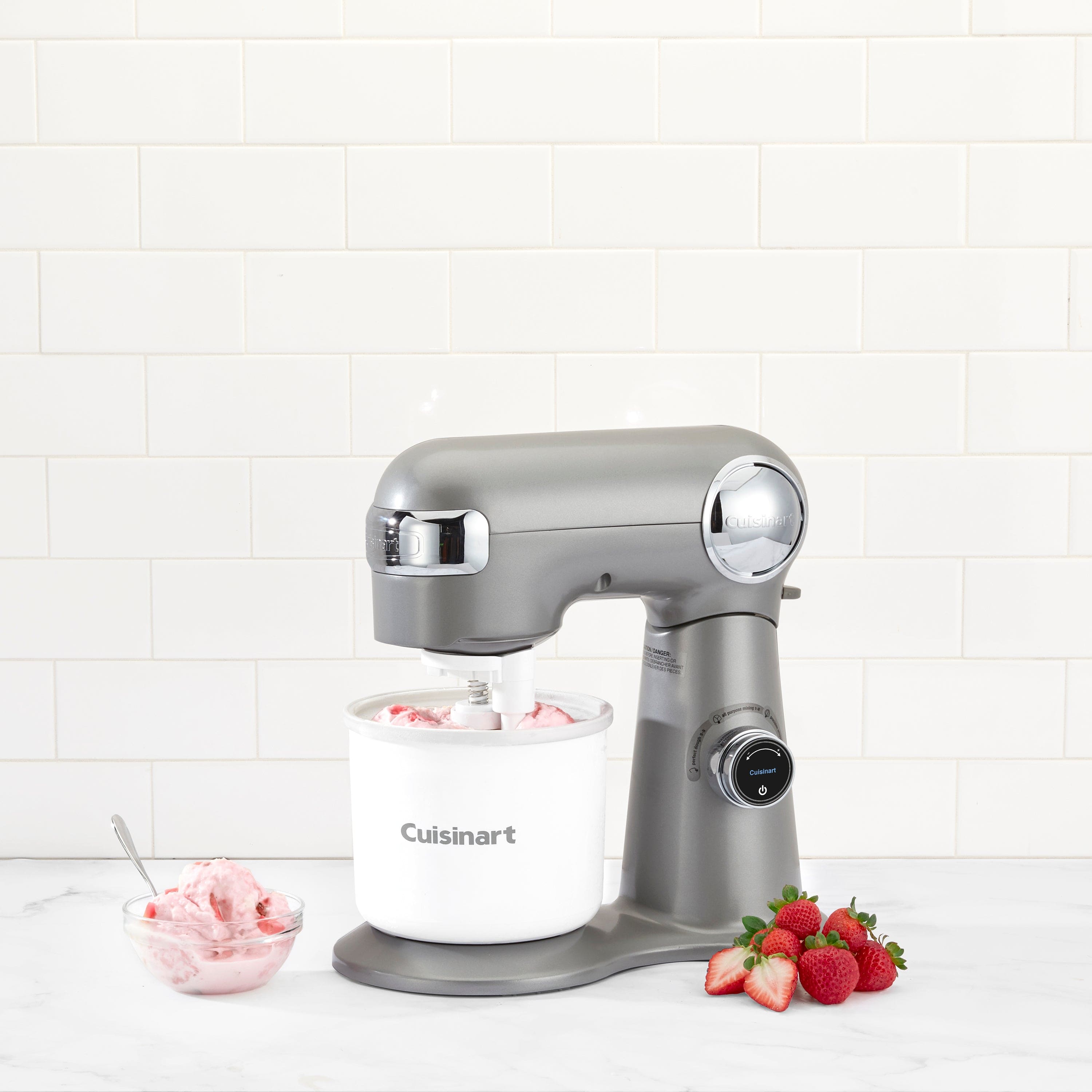 Cuisinart Fruit Scoop™ Frozen Dessert Maker Attachment, Silver
