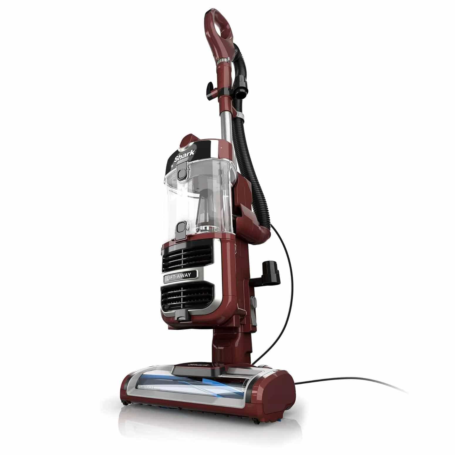 Shark Navigator Lift-Away Upright Vacuum Cleaner with Self-Cleaning Brushroll, PowerFins, Anti-Allergen with HEPA, Paprika - Certified Refurbished