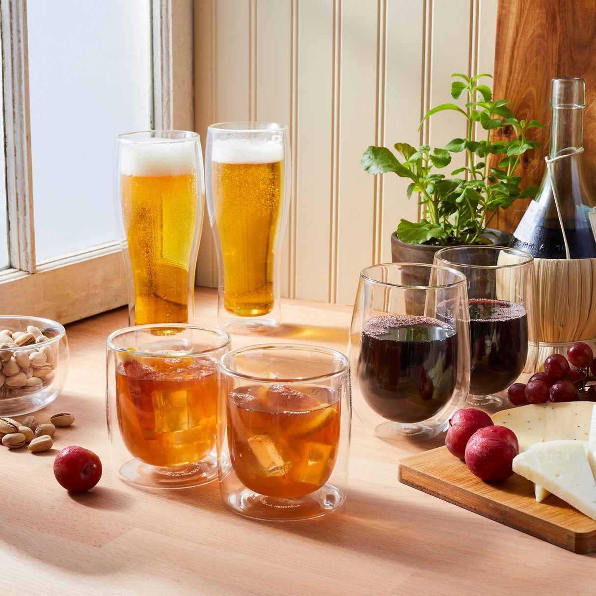 Zwilling Sorrento 6-pc Double-Wall Entertaining Glassware Set