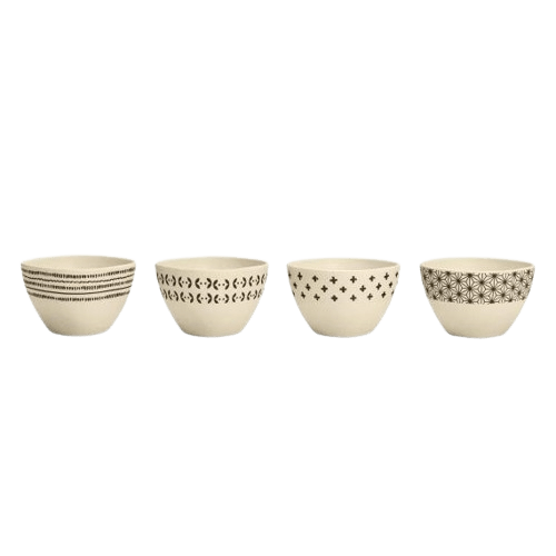 Cuisinart Set of 4 Pinch Bowls, Cream